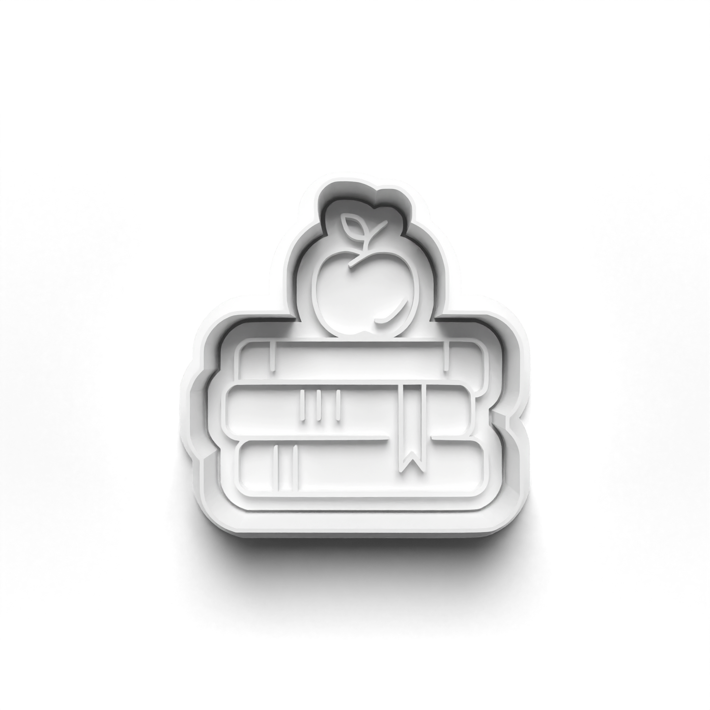 Teacher set cookie cutter and stamp 0653