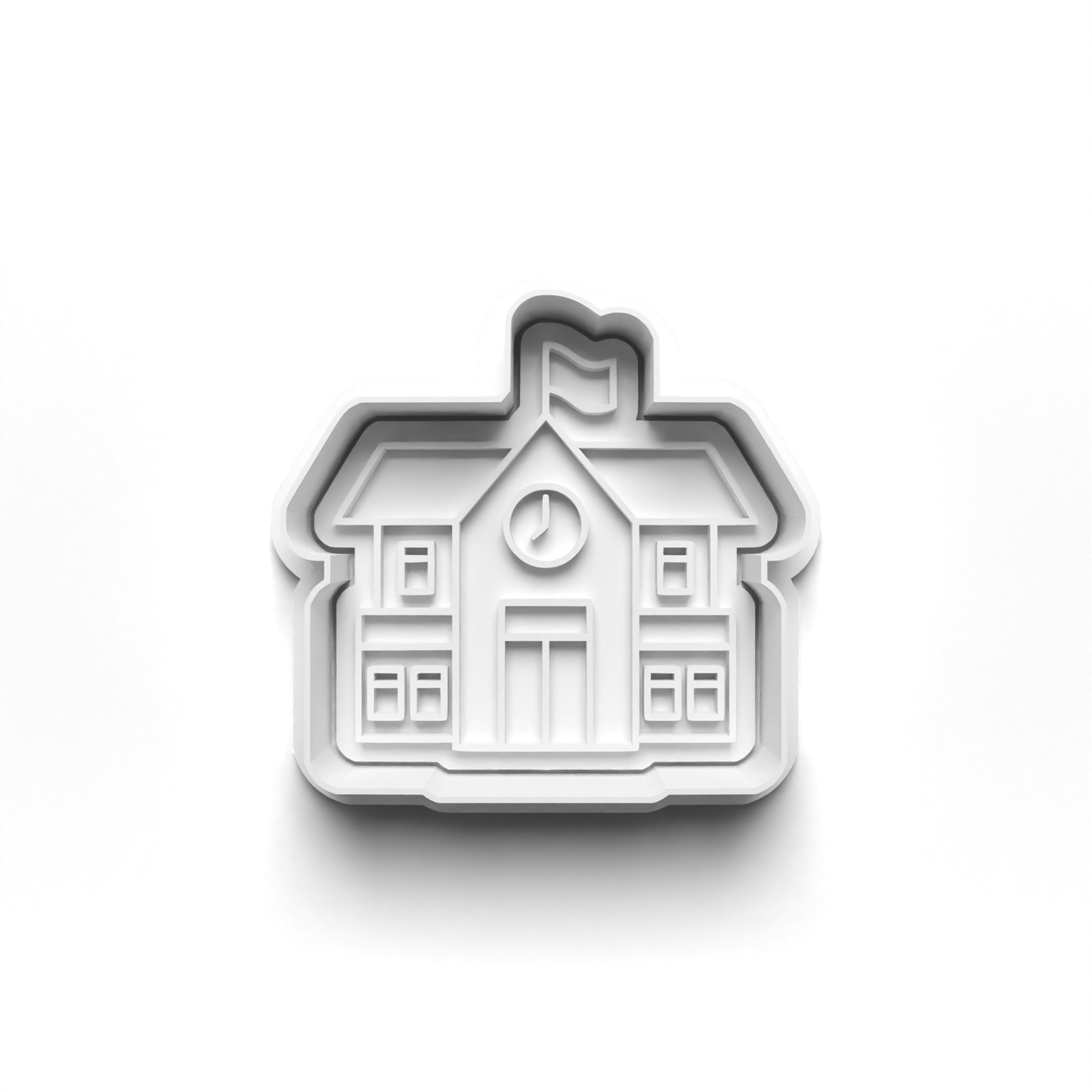 Teacher set cookie cutter and stamp 0653