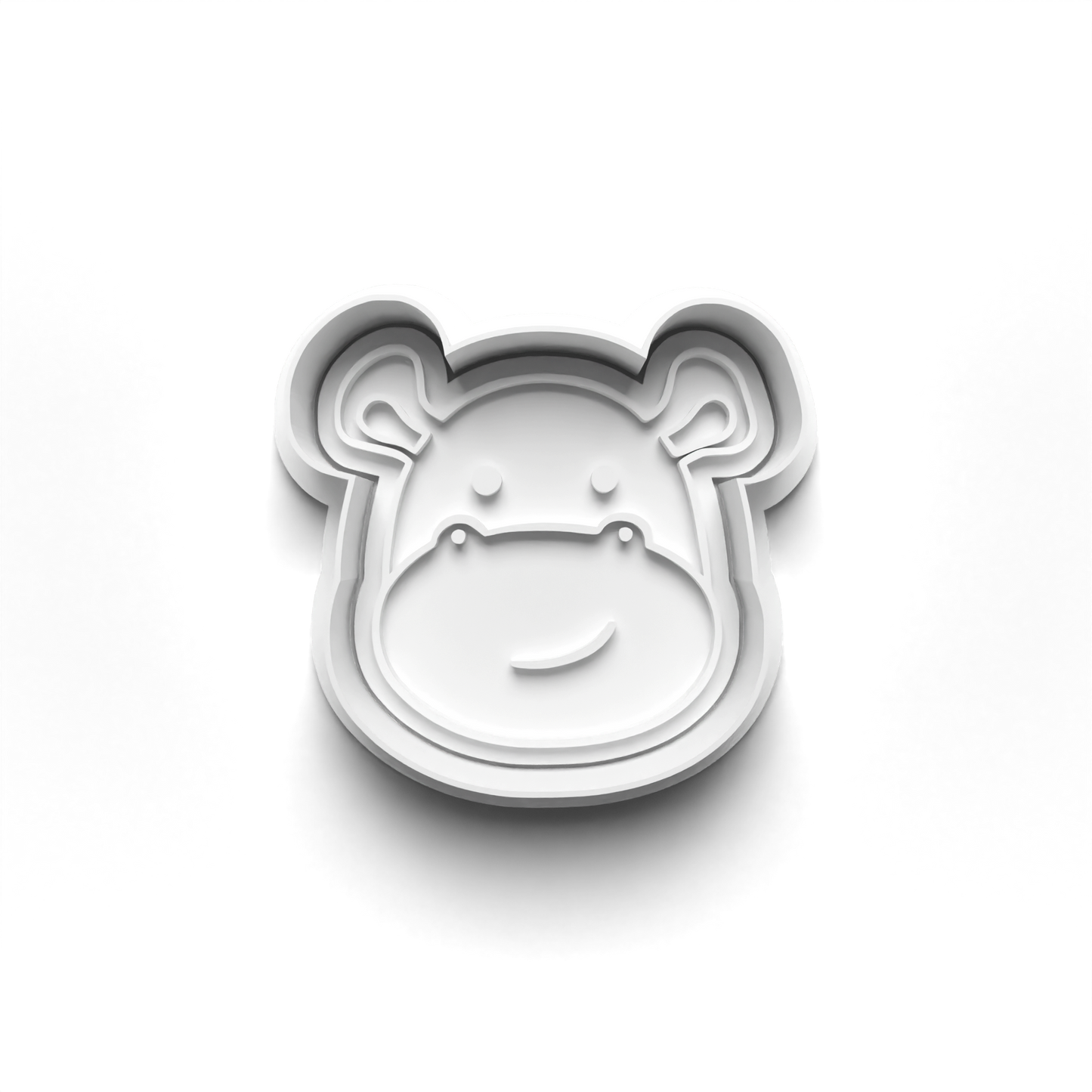 Animal head - hyppo - cutter + stamp - 0724_2