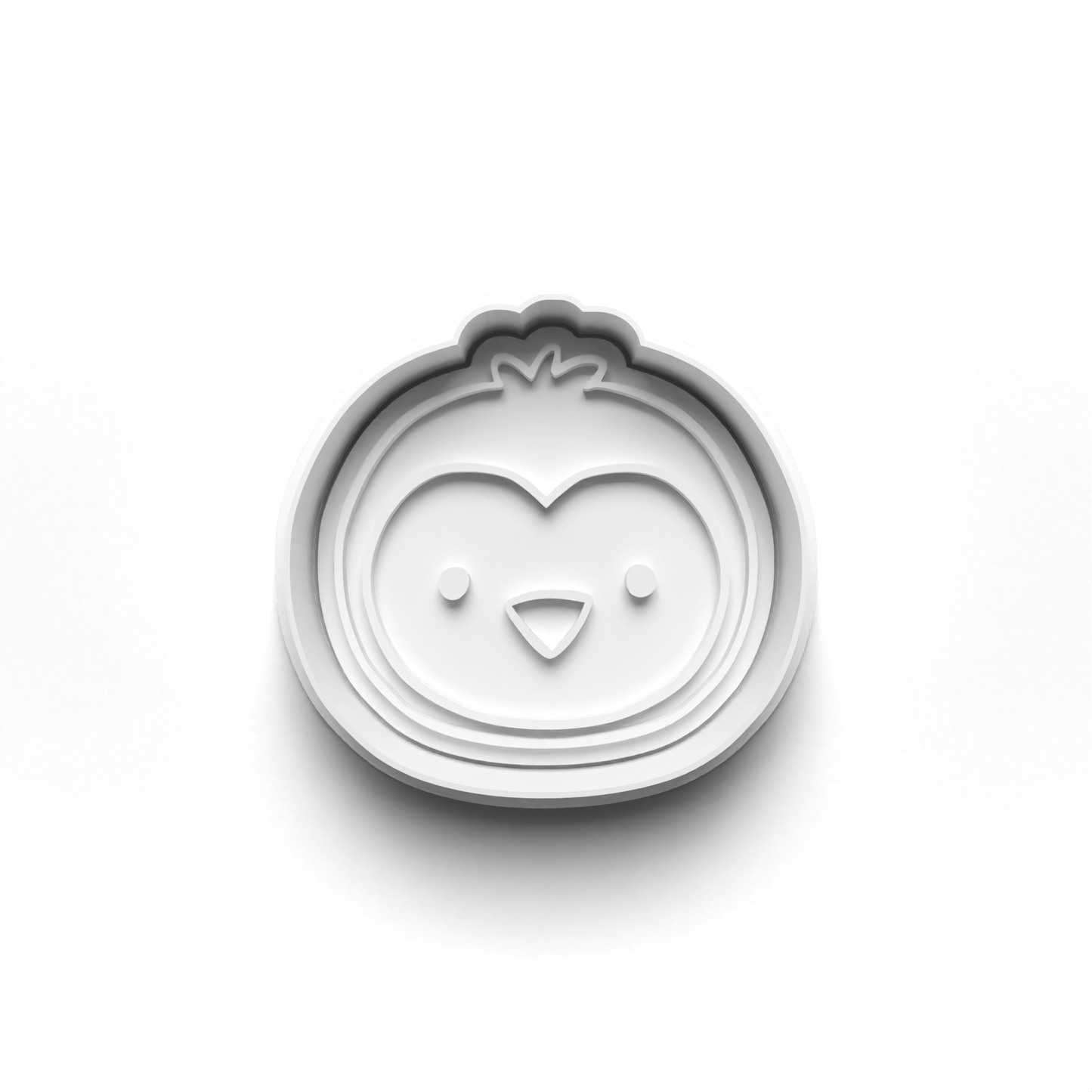 Animal head - chick - cutter + stamp - 0724_5