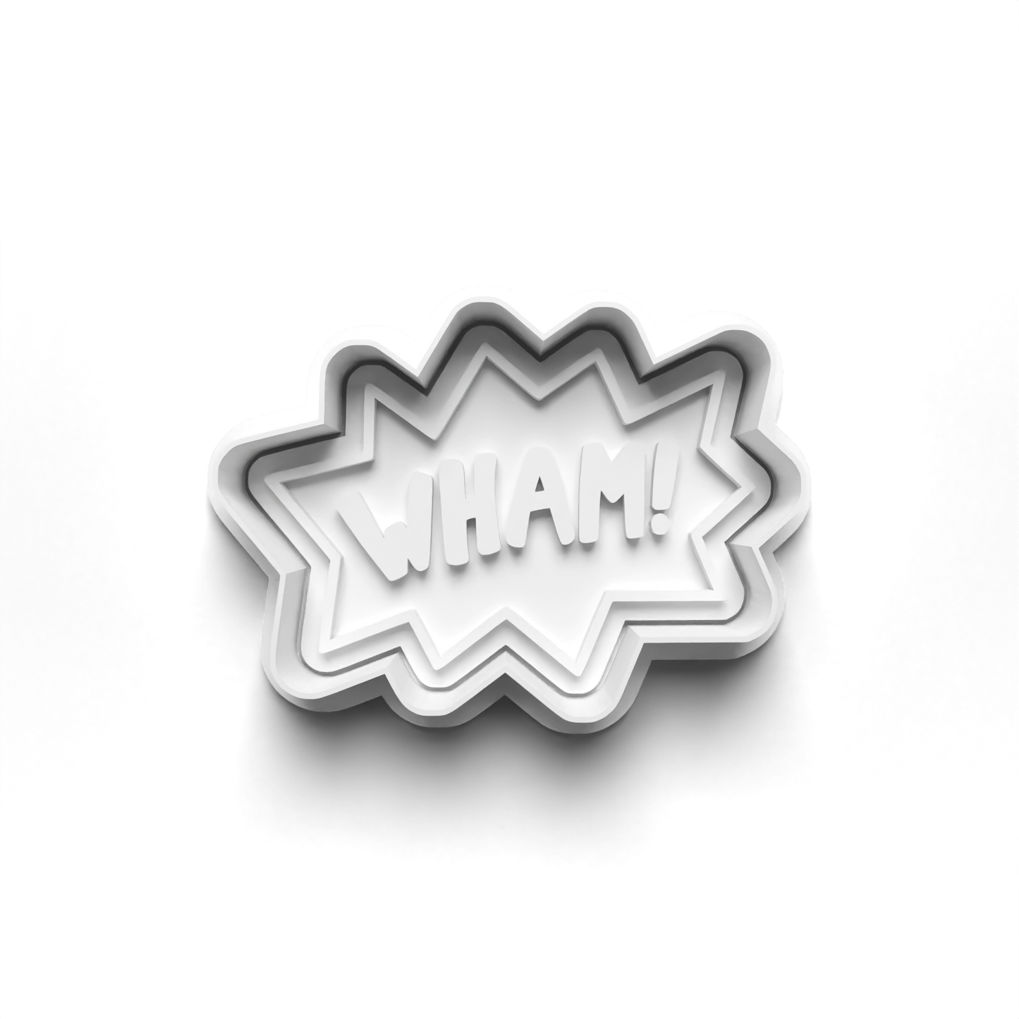 Comic speech bubble - Cookie Cutter + stamp 0732