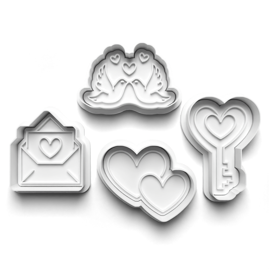 Valentine - stamp + cutter 0776