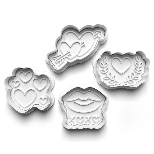 Valentine - stamp + cutter 0780