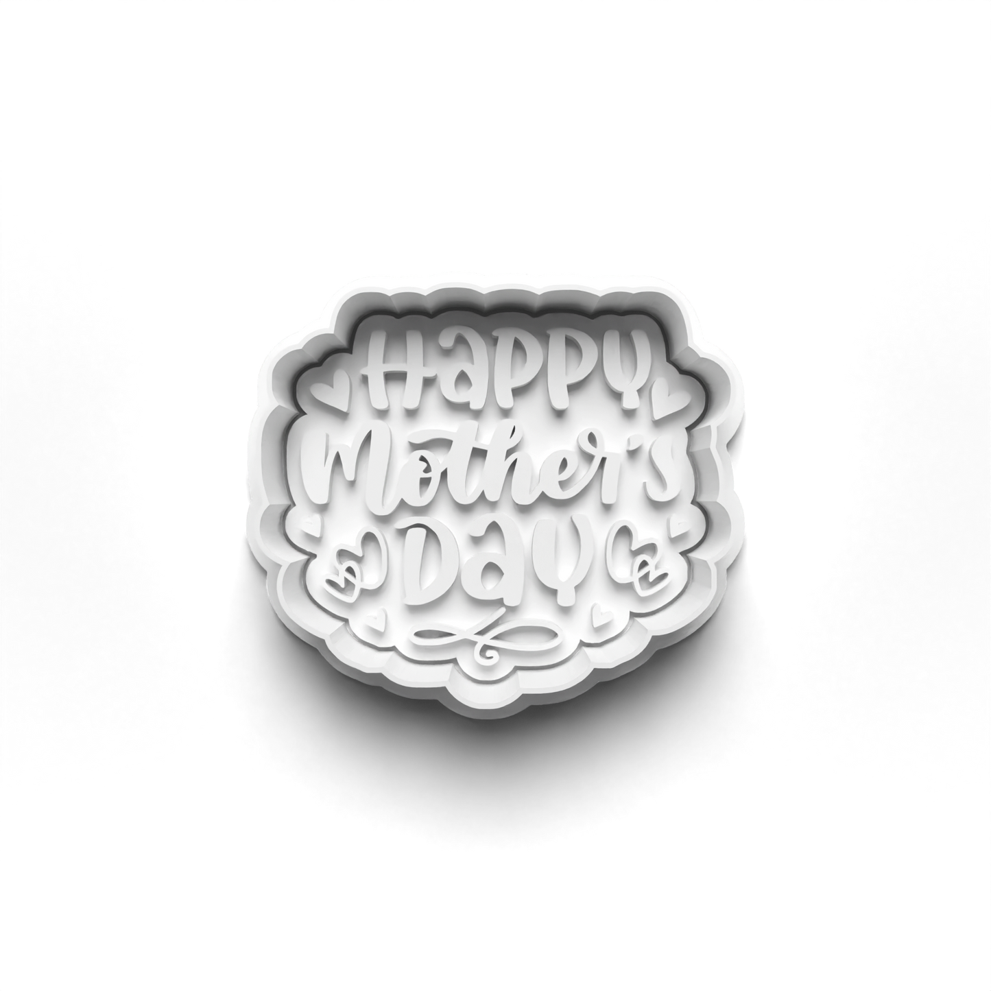 Mother's day set - cookie cutter + stamp 0793_