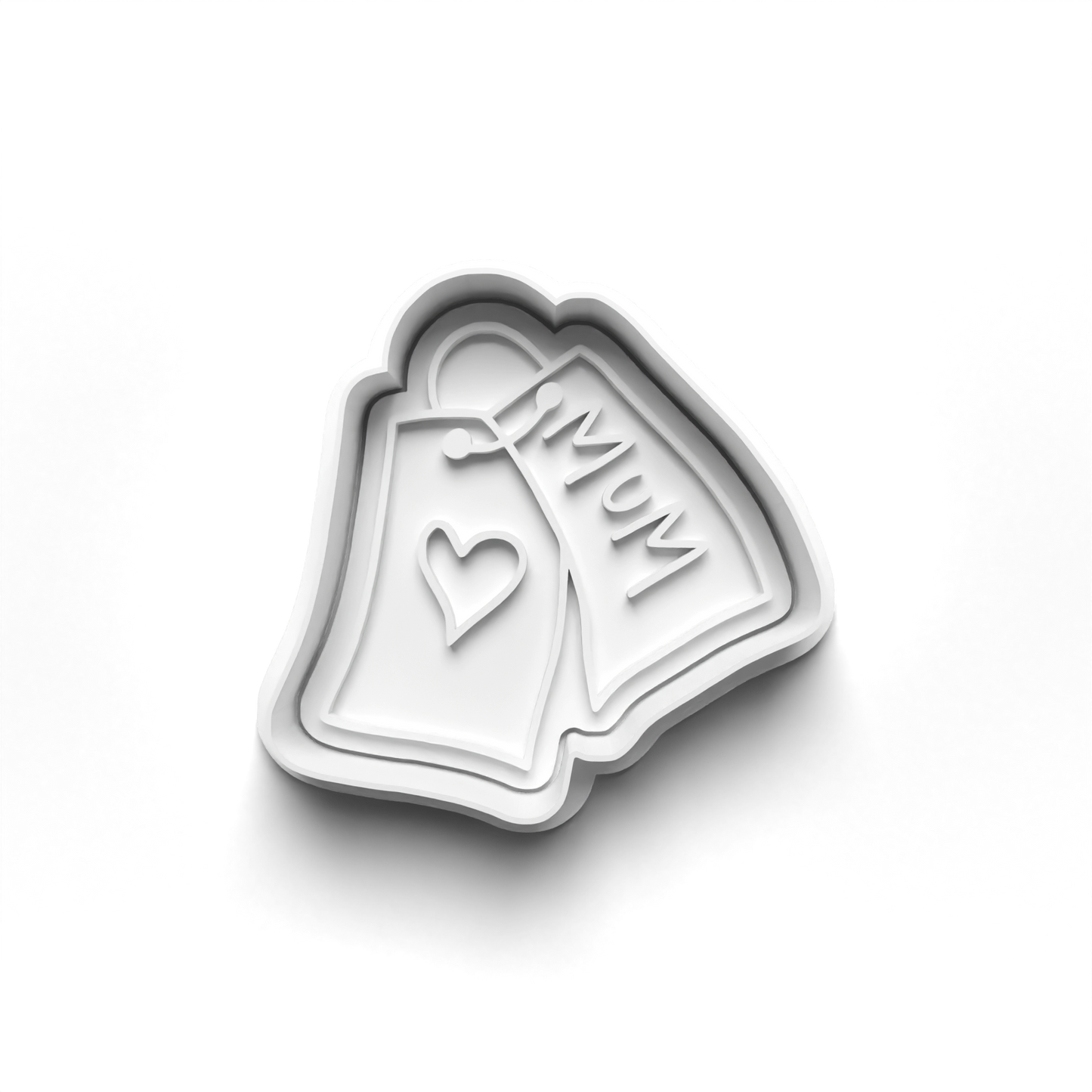 Mother's day set - Mum - cookie cutter + stamp 0803_