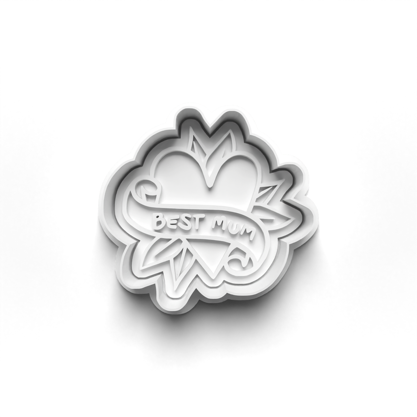 Mother's Day wording cookie cutter + stamp 0804_