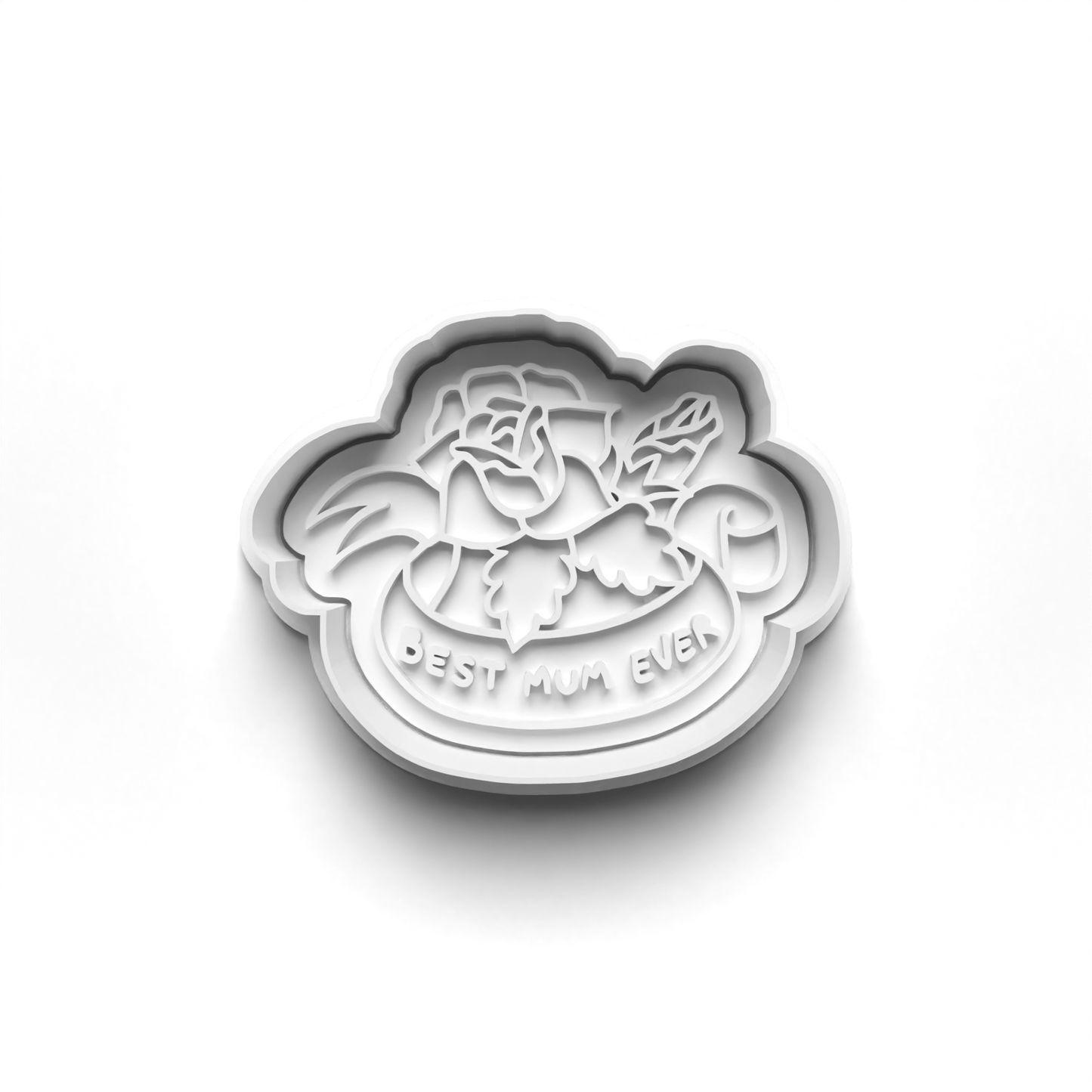 Mother's Day wording cookie cutter + stamp 0804_