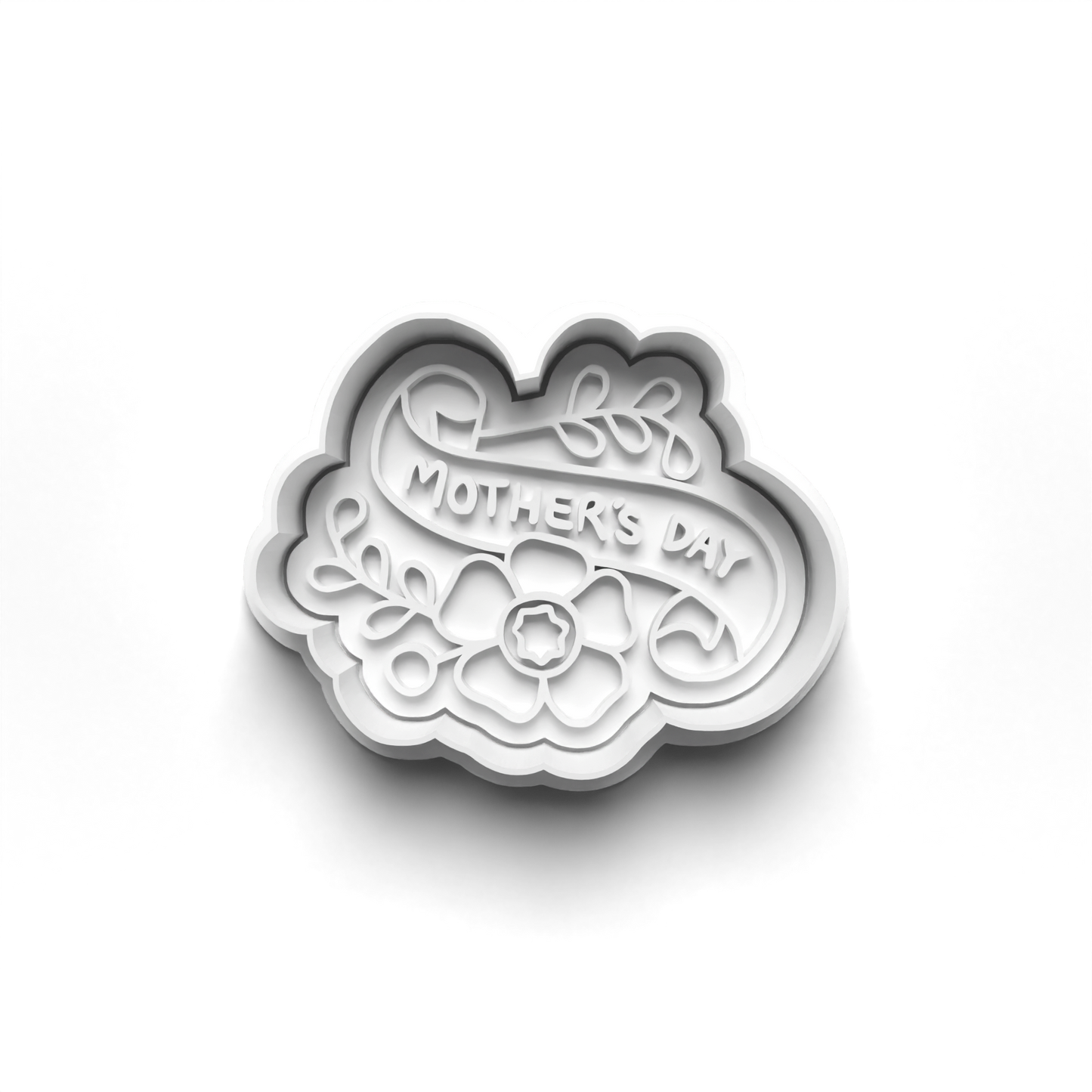 Mother's Day wording cookie cutter + stamp 0804_