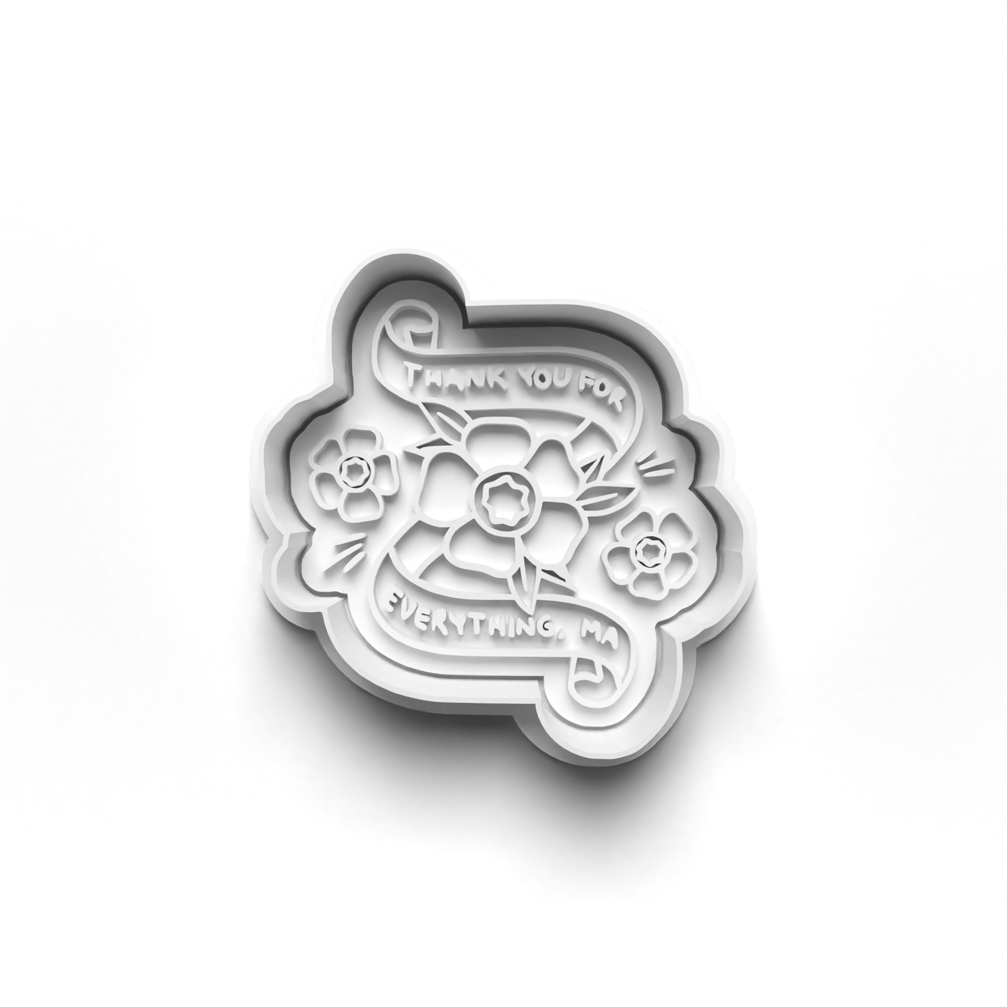 Mother's Day wording cookie cutter + stamp 0804_