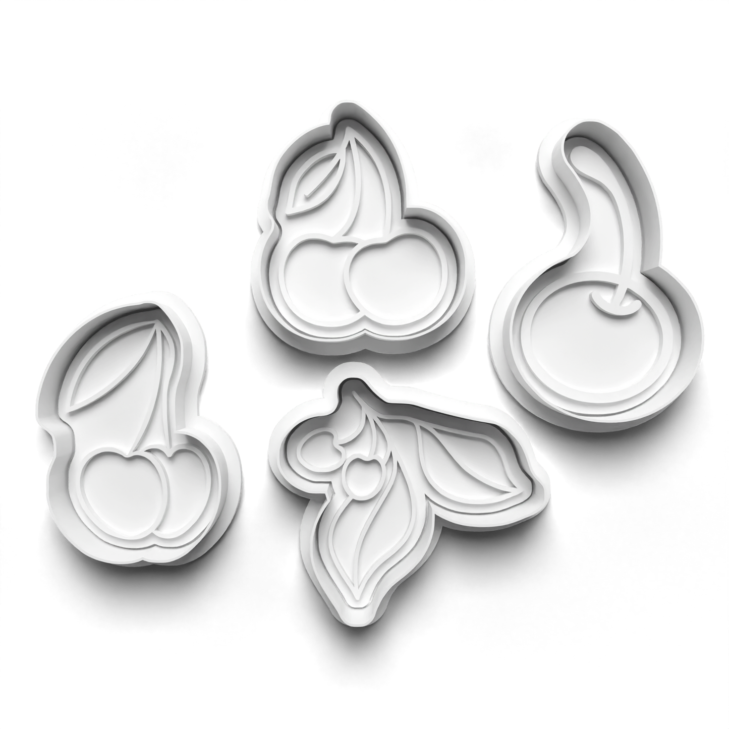 Cherrys - Fruit - Cookie cutter and stamp 0816