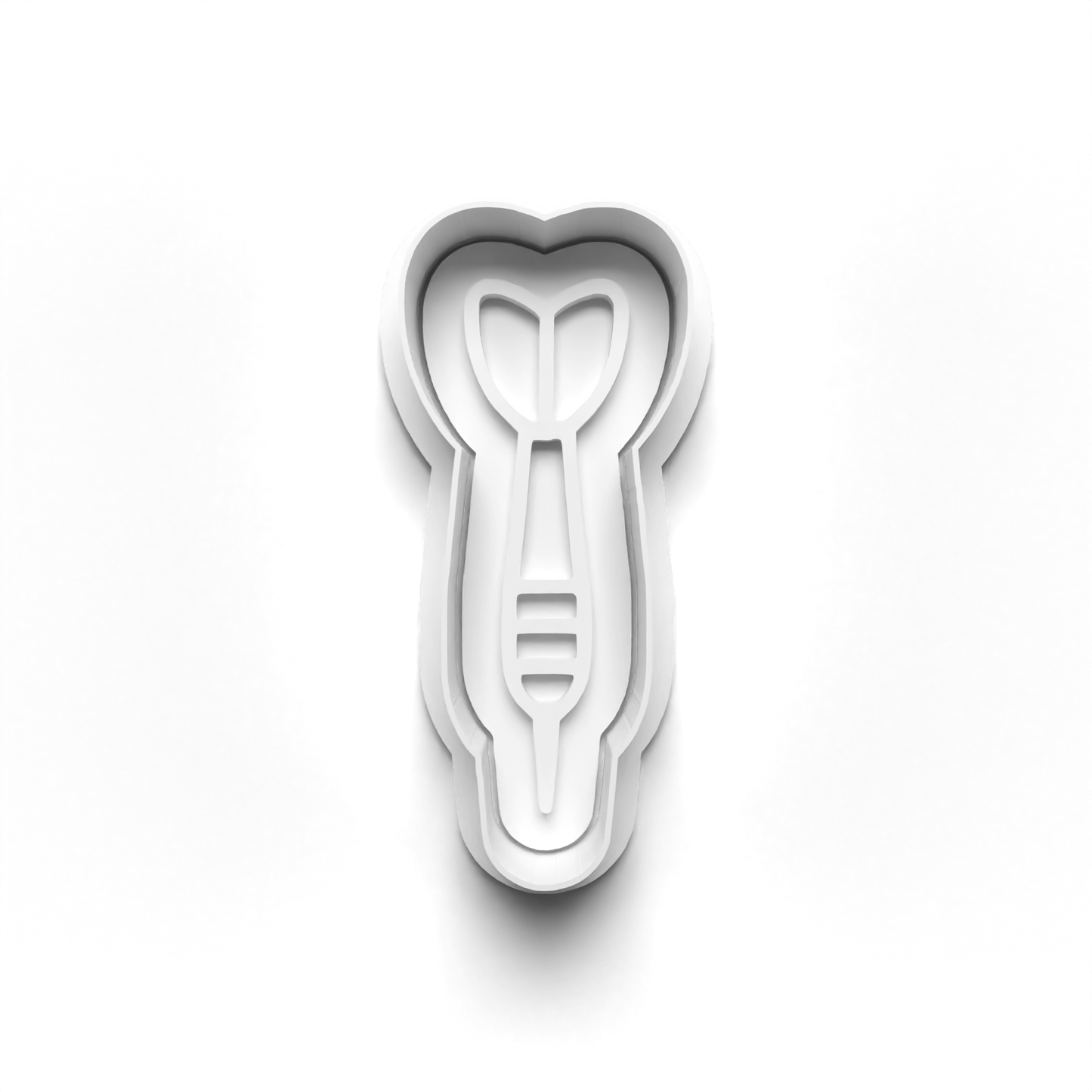 Set cookie cutter and stamp Darts 0853