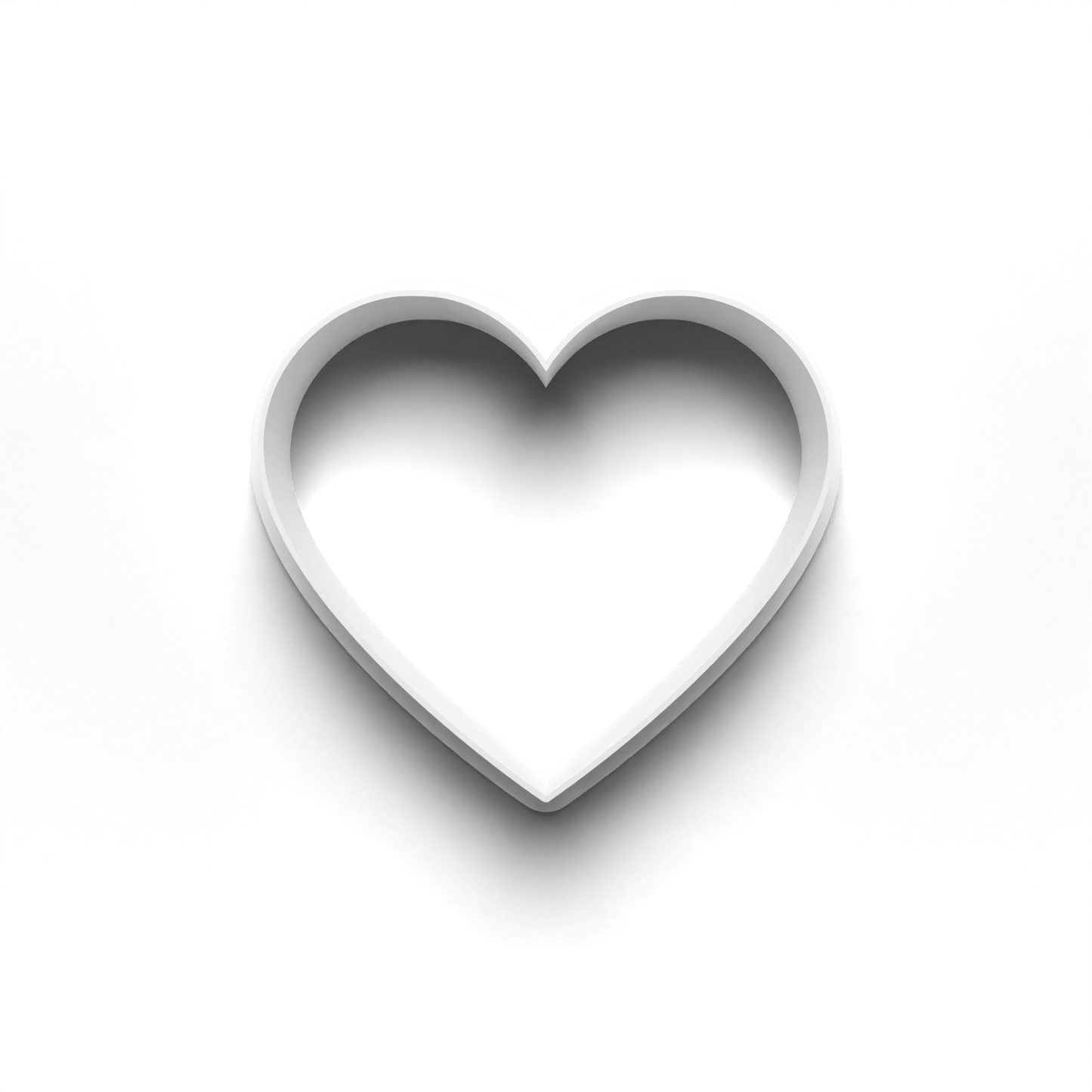 Basic shape - star circle square heart - cookie cutter 0898