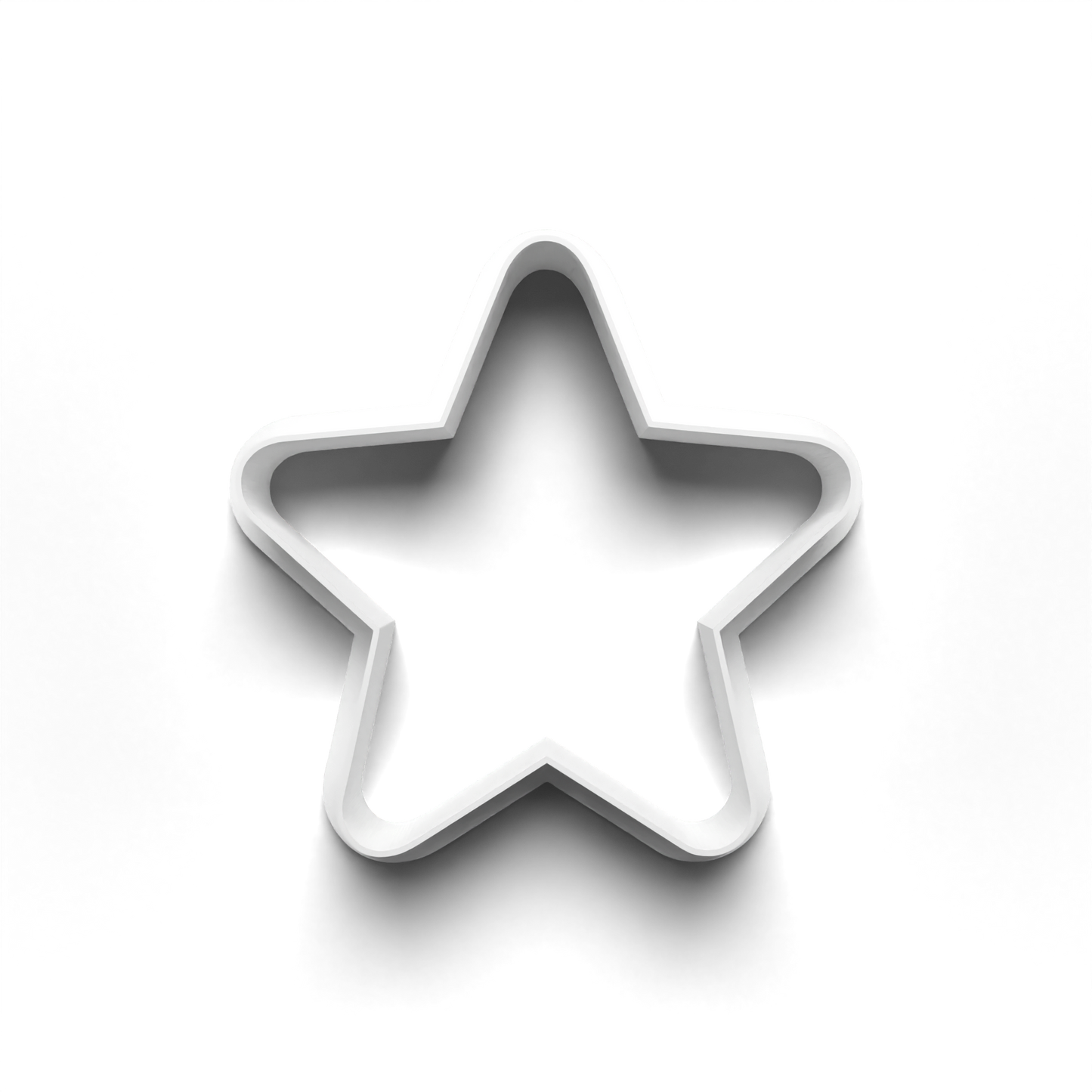 Basic shape - star circle square heart - cookie cutter 0898