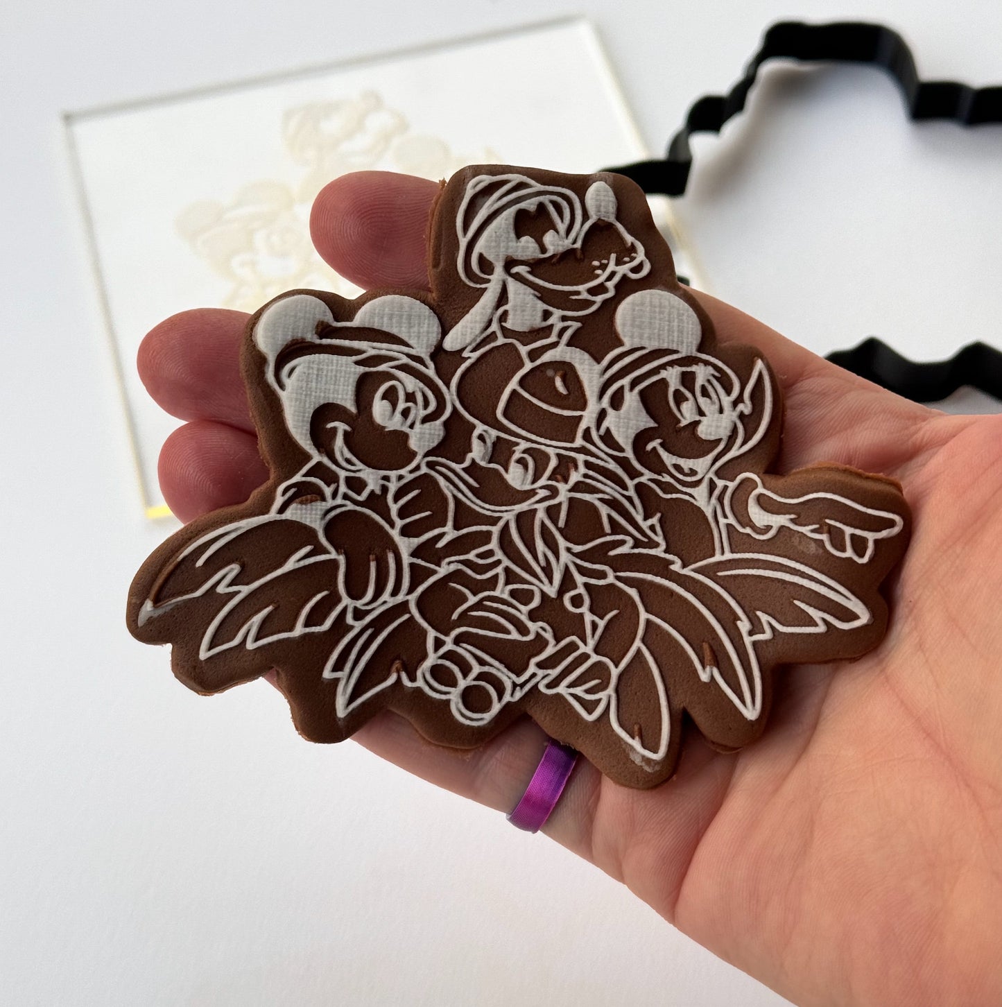 Mickey Mouse Safari Deboss + Cutter