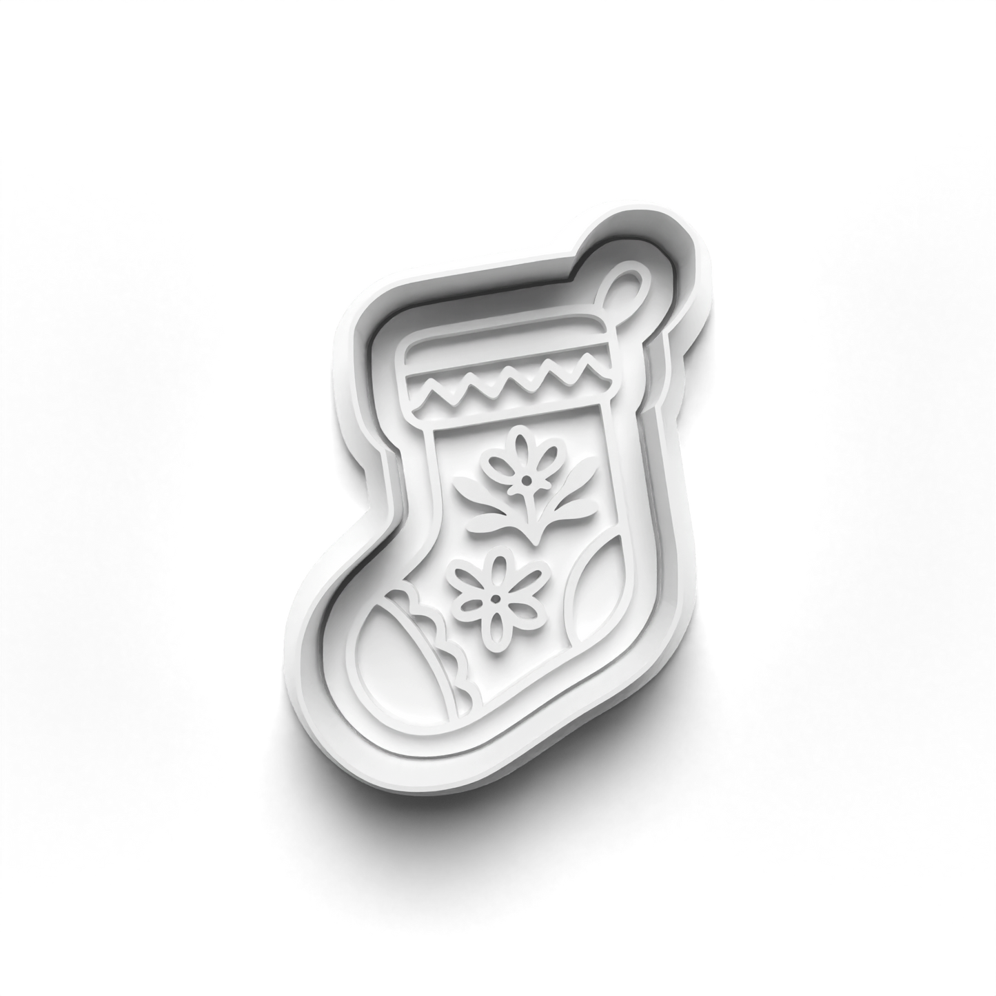 nordic christmas Set cookie cutter and stamp - 0994