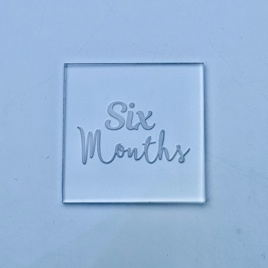 Baby - Debossing - Six months