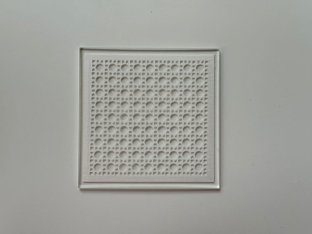 Rattan texture pattern Debossing