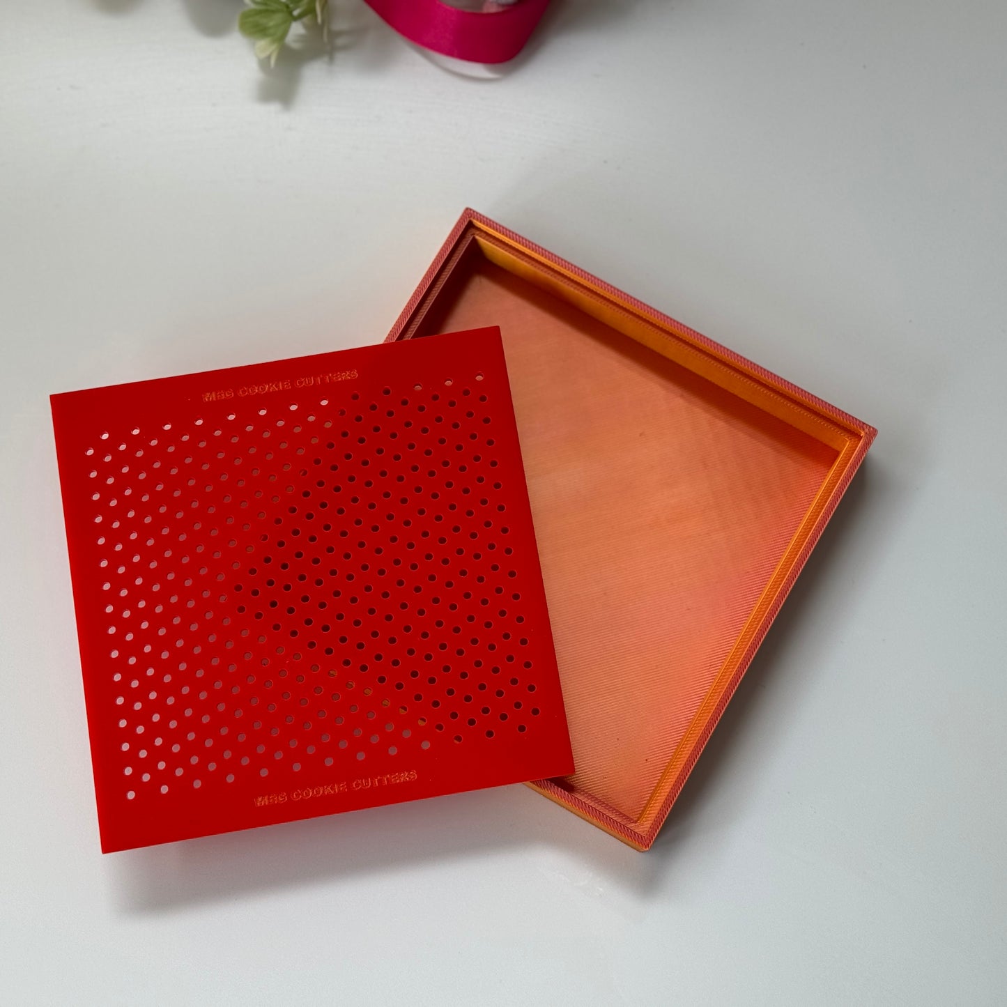 two tone scraper square - TOOL - can come in any colour