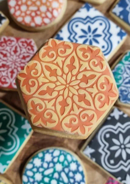 Amalfi Mediterranean (style 8) debossing pattern
