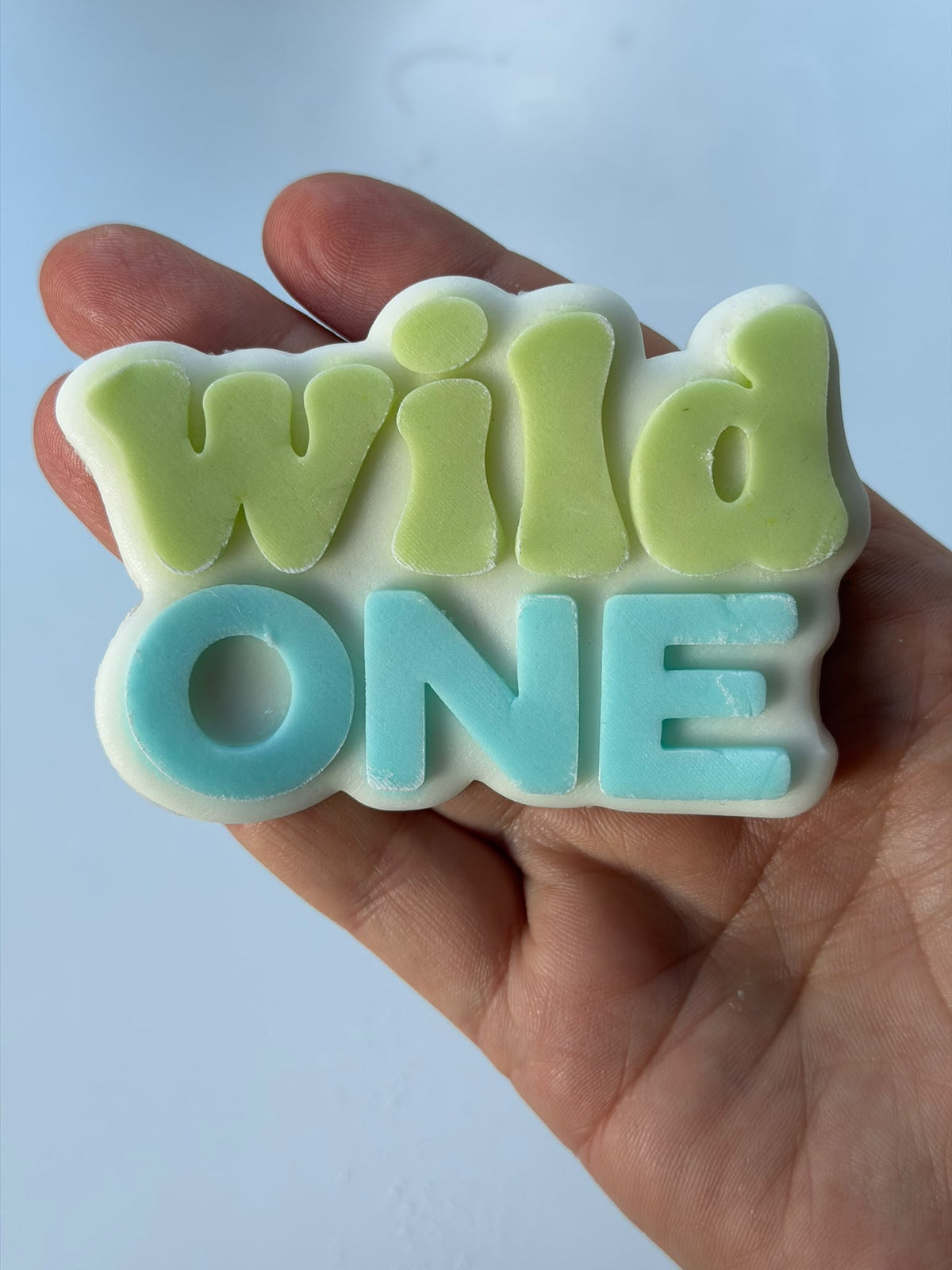 Jungle Safari Wild One Lettering 3D Deboss & Matching Cutter