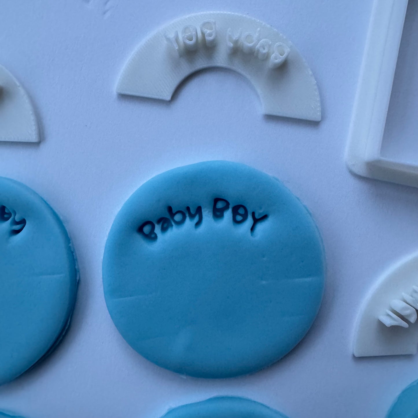 Mini Curved stamp - Baby