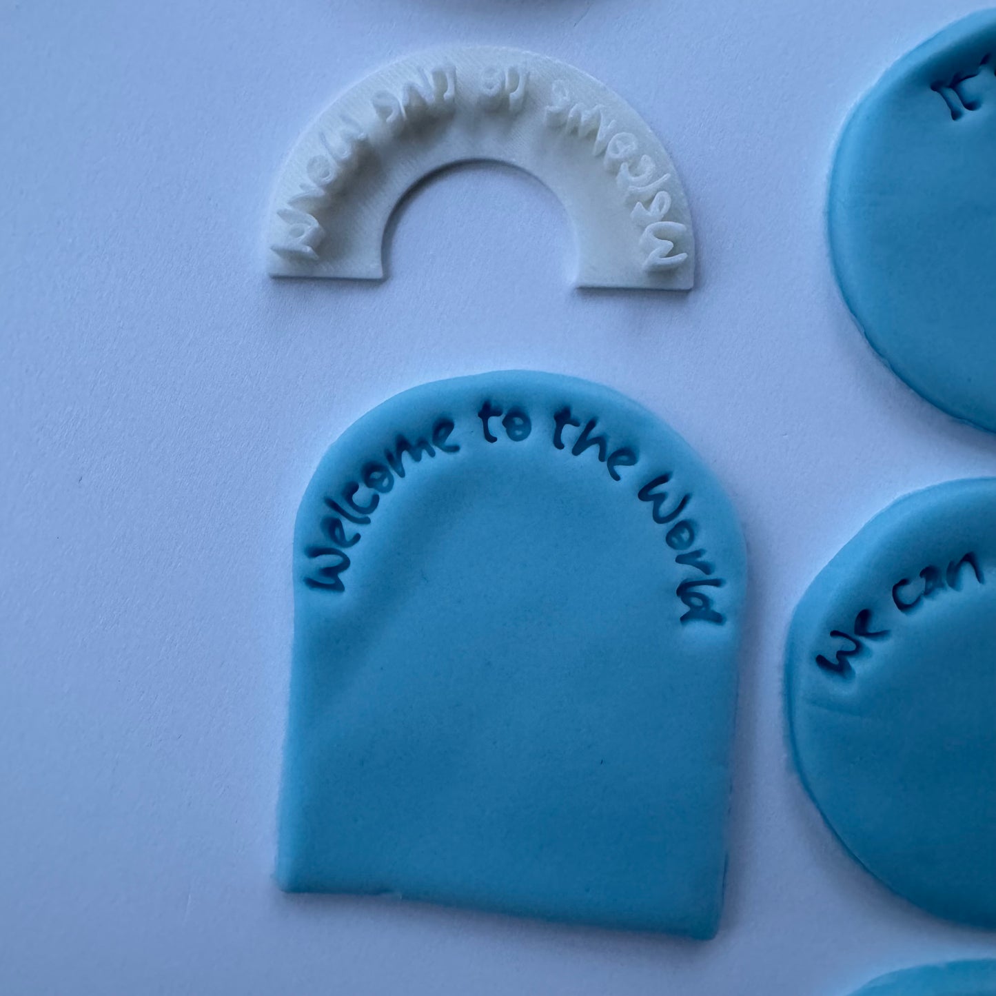 Mini Curved stamp - Baby