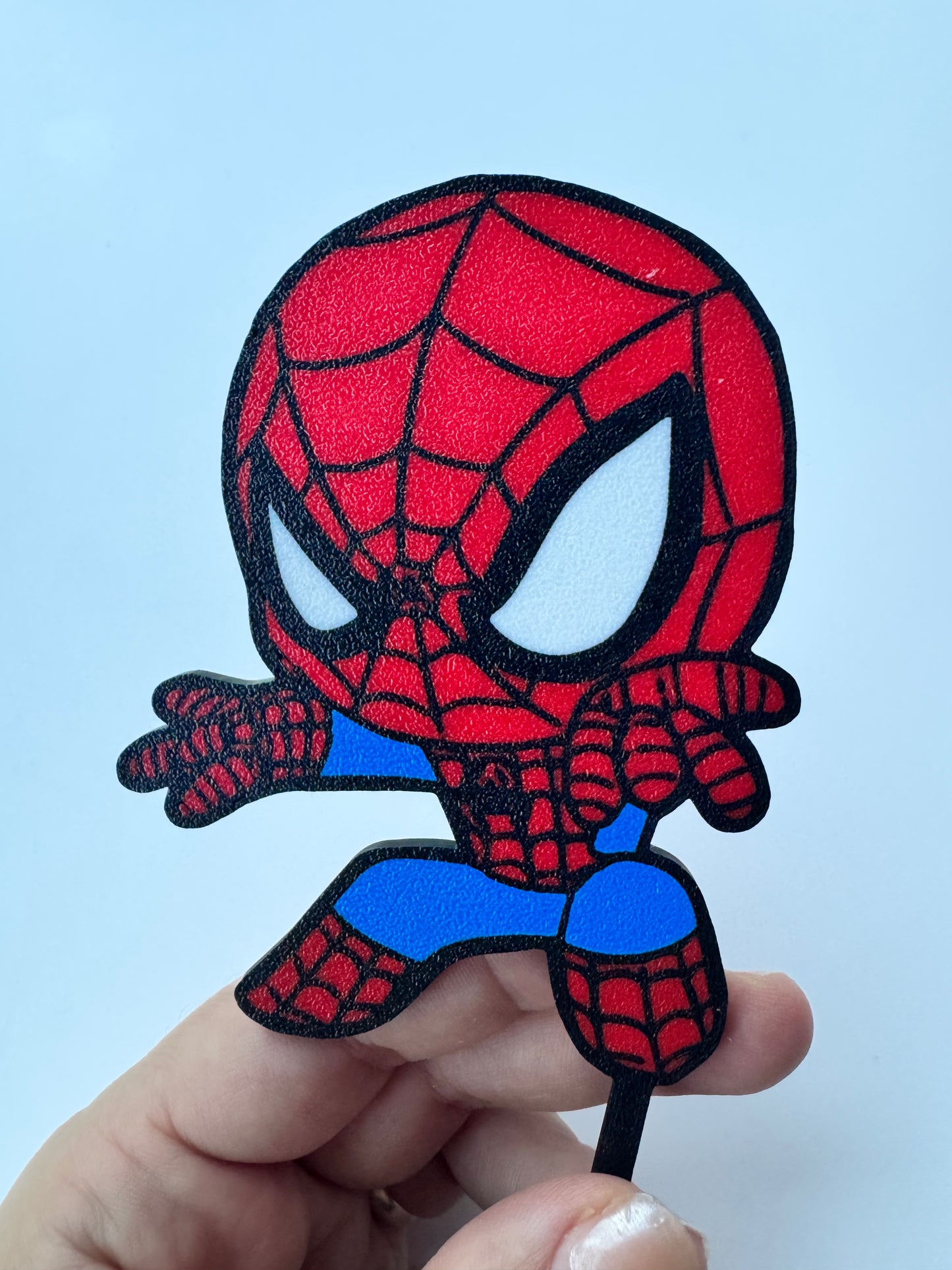 Spiderman cake topper or charm