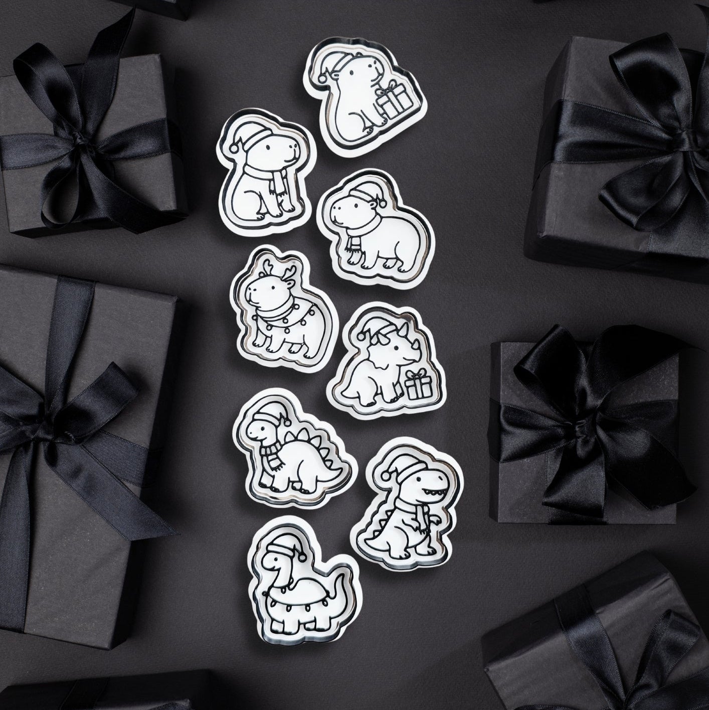 Box 5- Christmas Dinosaurs and Capybara set