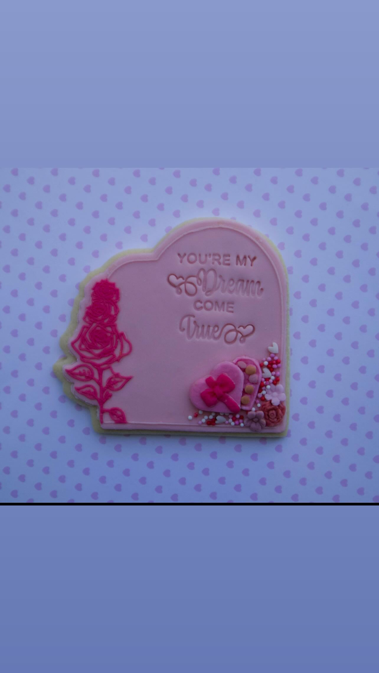 Valentine arch 2 debossing + matching cutter