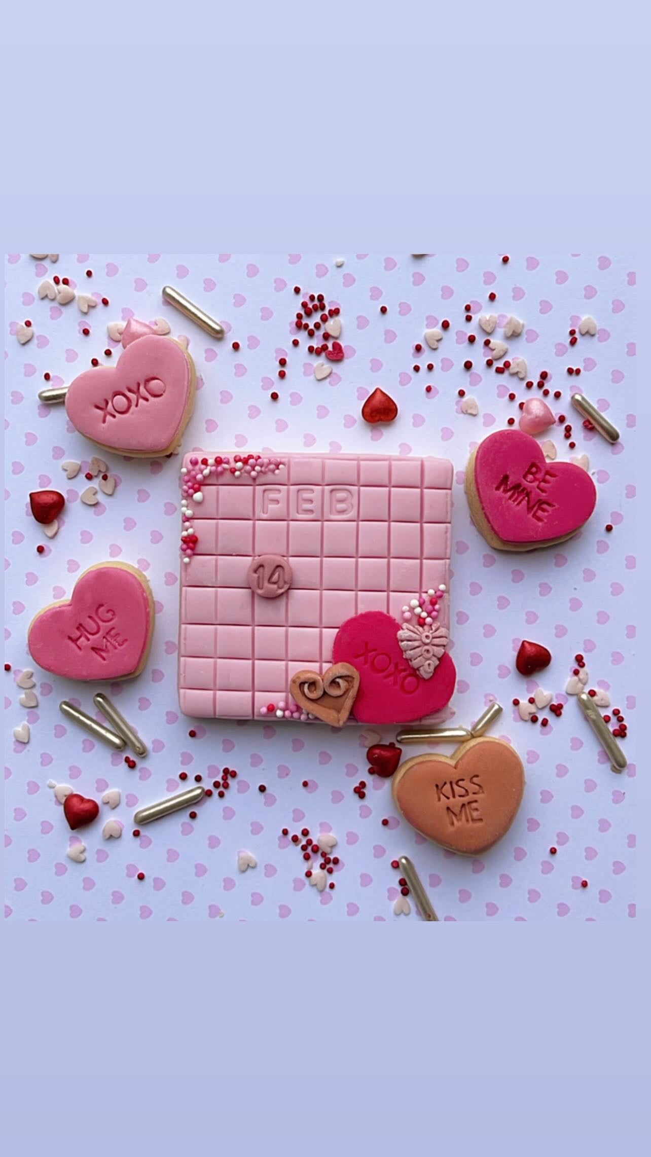 Mini hearts and stamp set