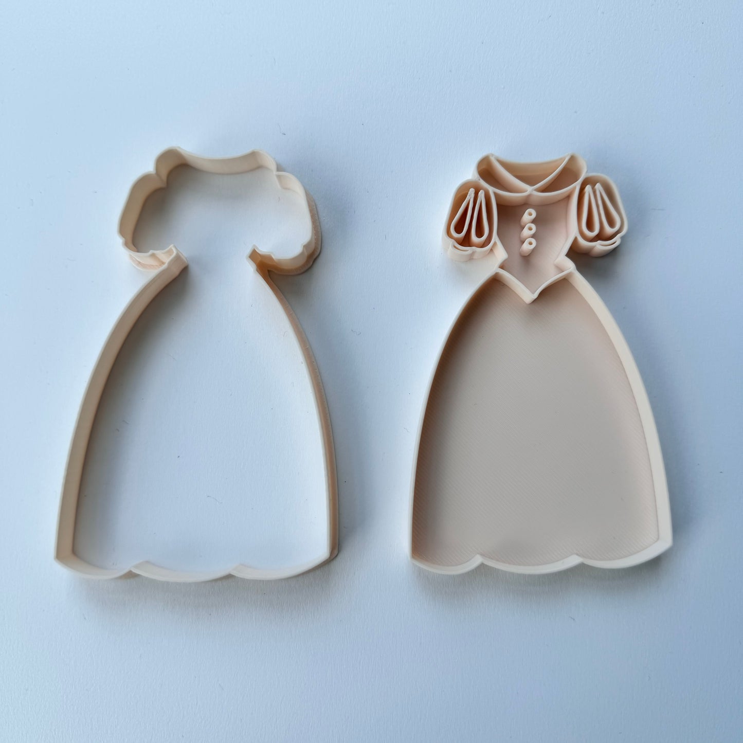 Snow White Princess dress cutter + stamp