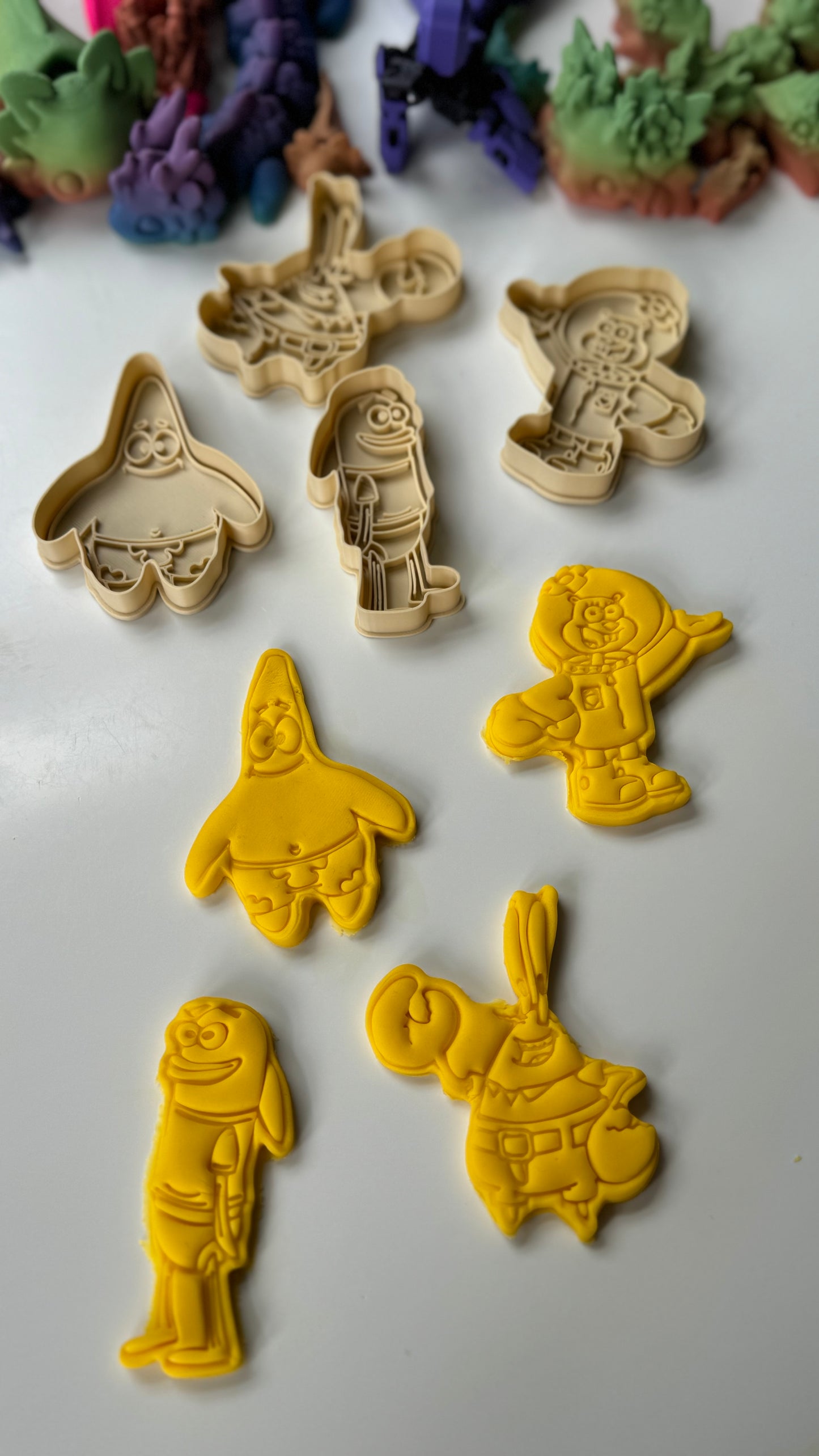 SpongeBob set (2)- cutter + stamp