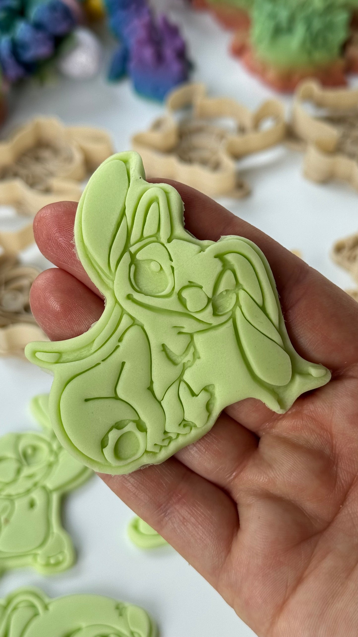 Angel - from Stitch style 2 cutter + stamp