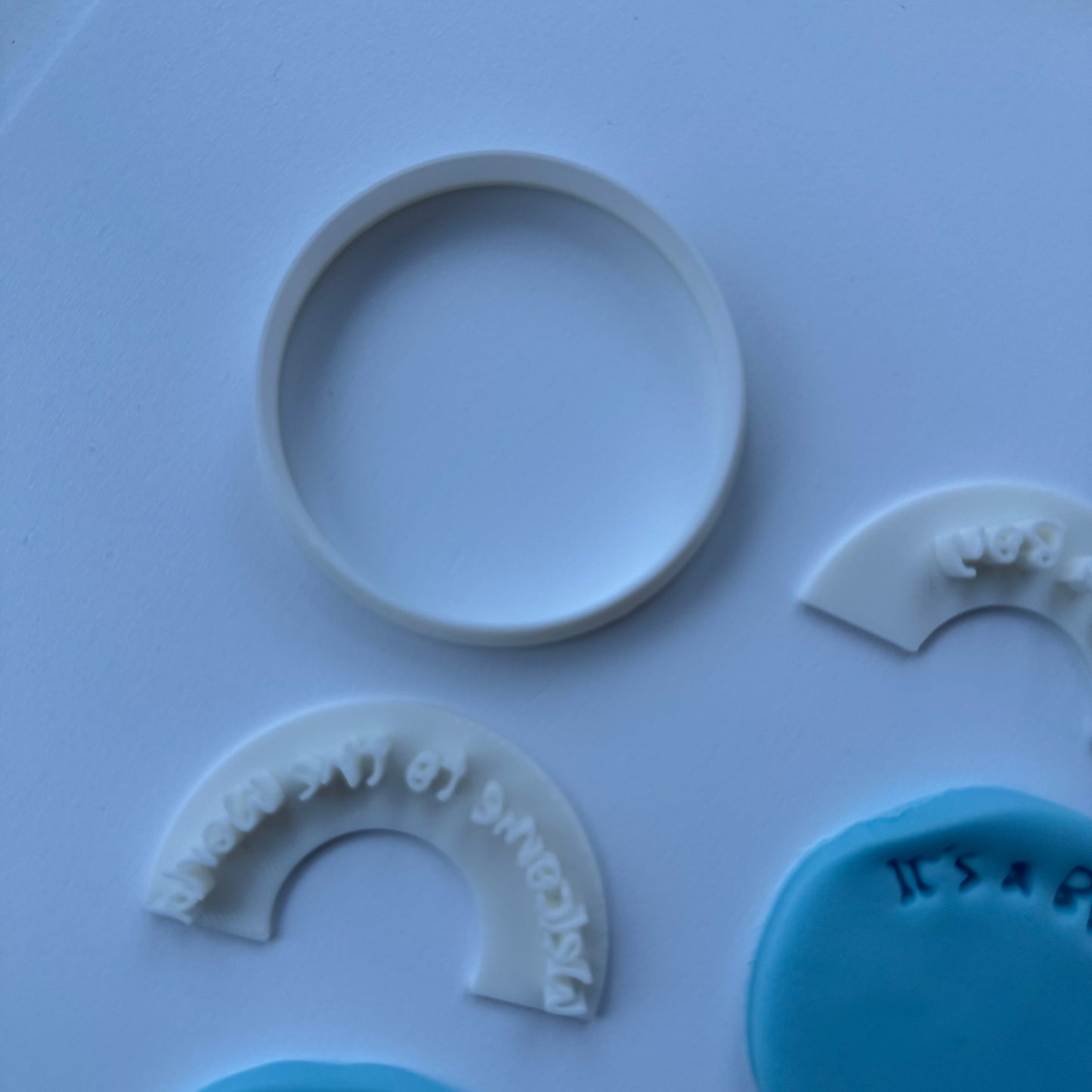 Mini Curved stamp - Baby