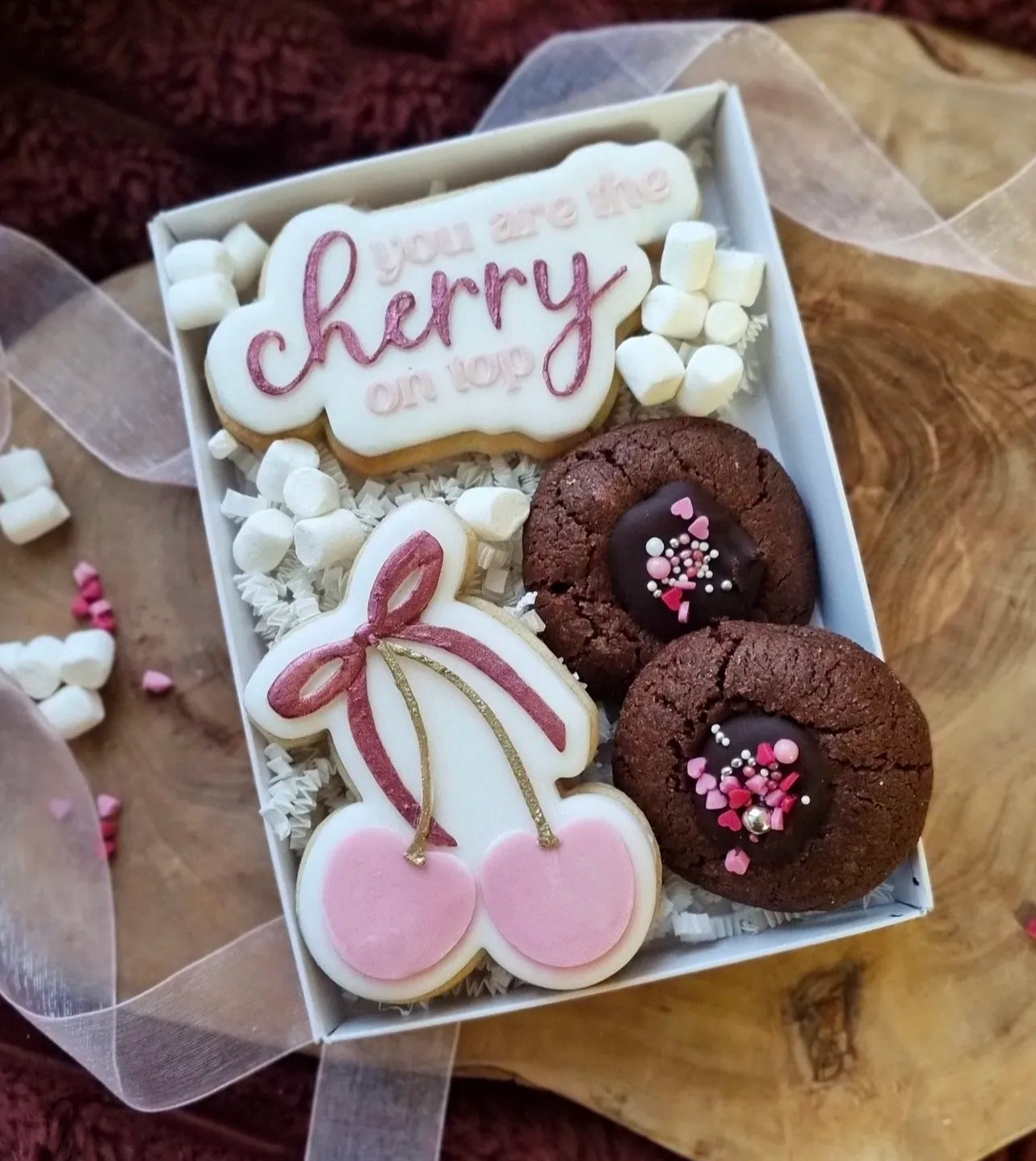 you are the cherry on top - deboss + matching cutter M1031