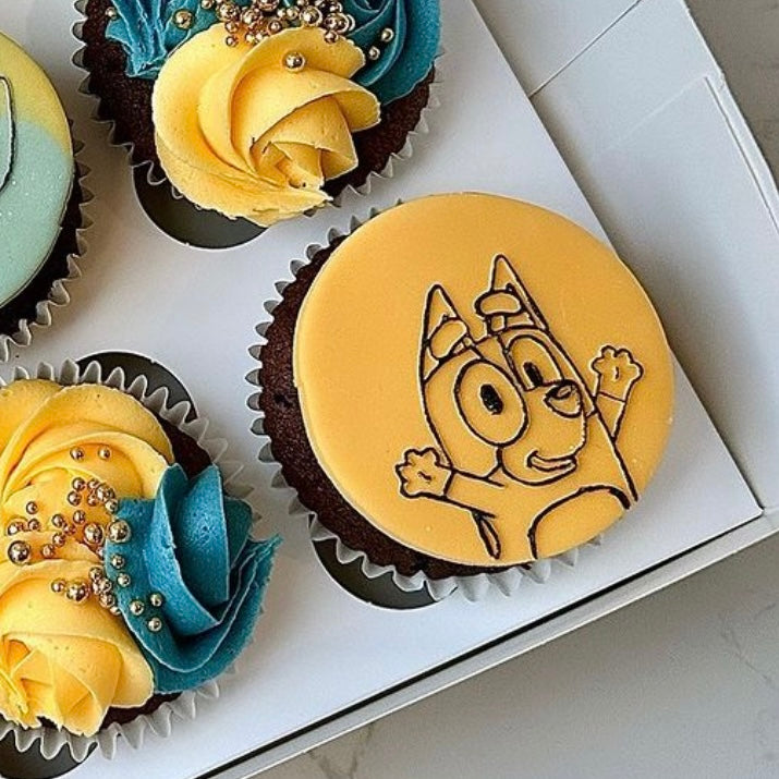 cartoon-inspired deboss