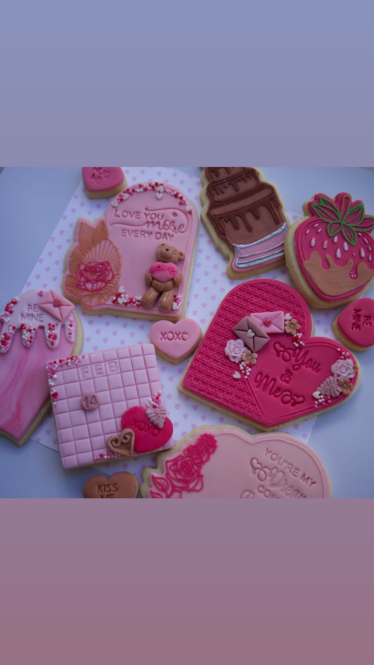 Valentine arch 2 debossing + matching cutter