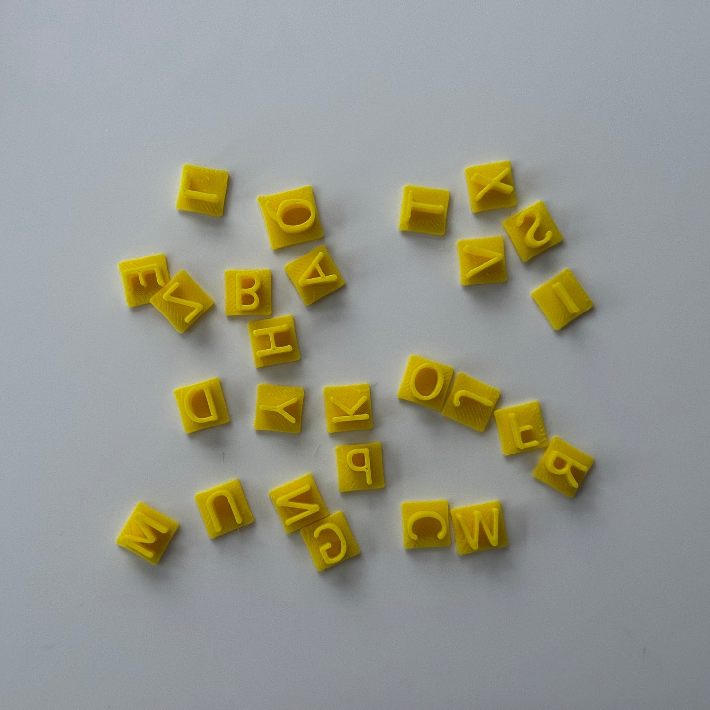 Tiny alphabet stamp - Embossing - stamp MS1021