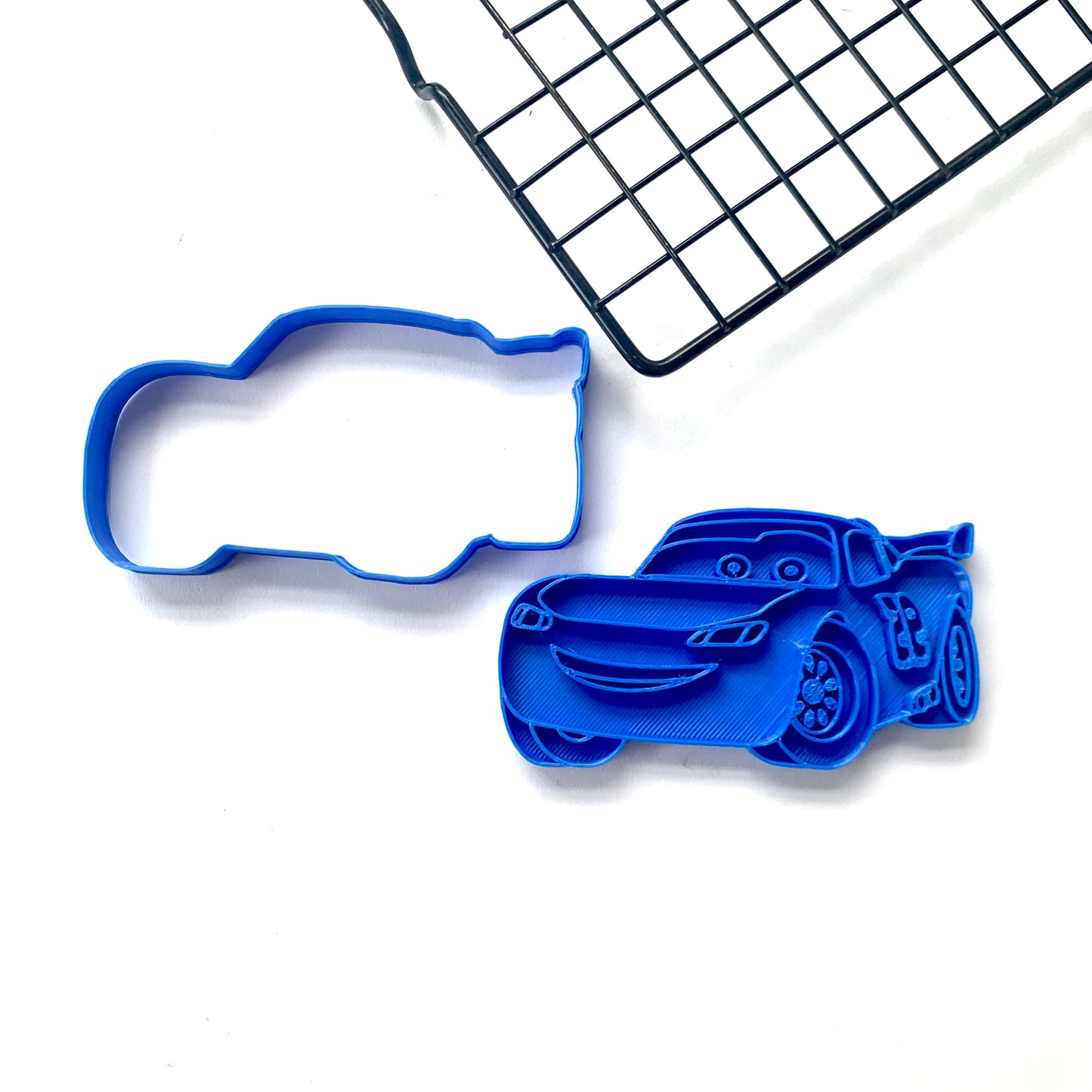 Lightning Mcqueen Cars Biscuit Cookie Cutter Fondant Cake Decorating UK seller MEG cookie cutters