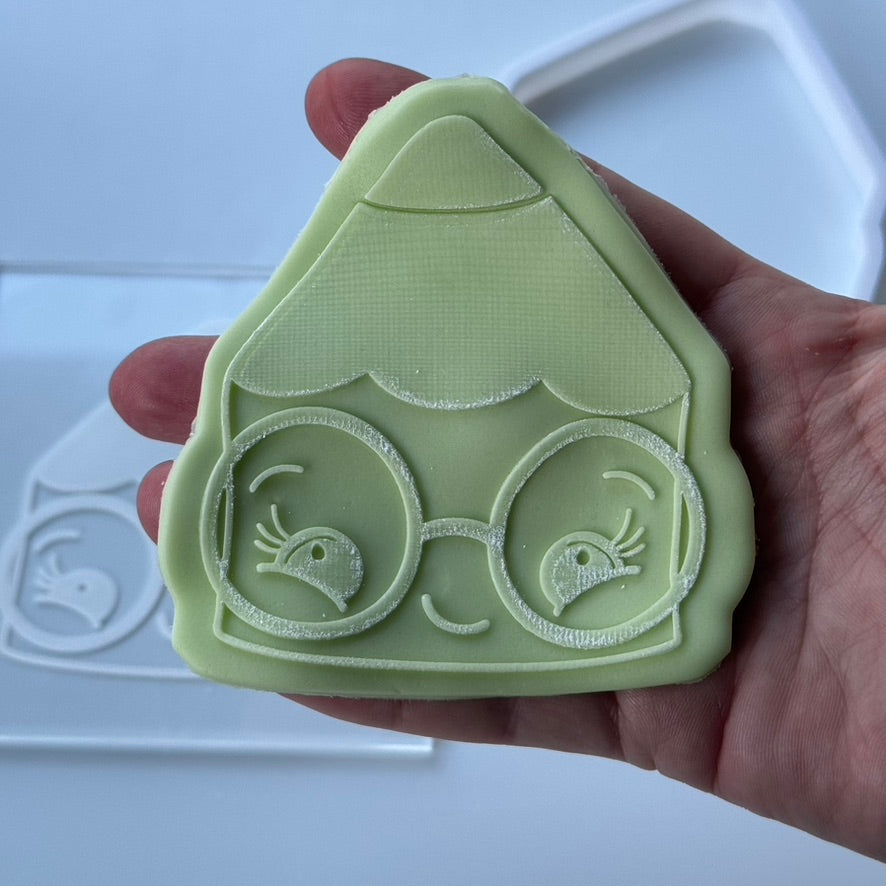 point cute pencil - deboss + matching cutter M1031