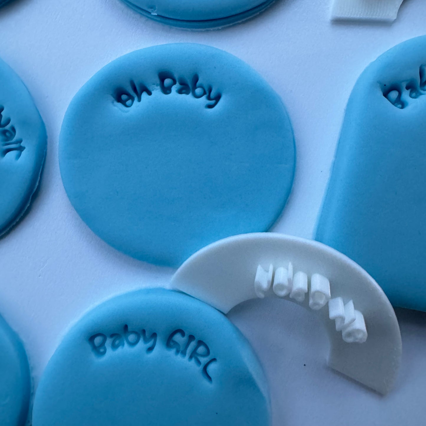 Mini Curved stamp - Baby