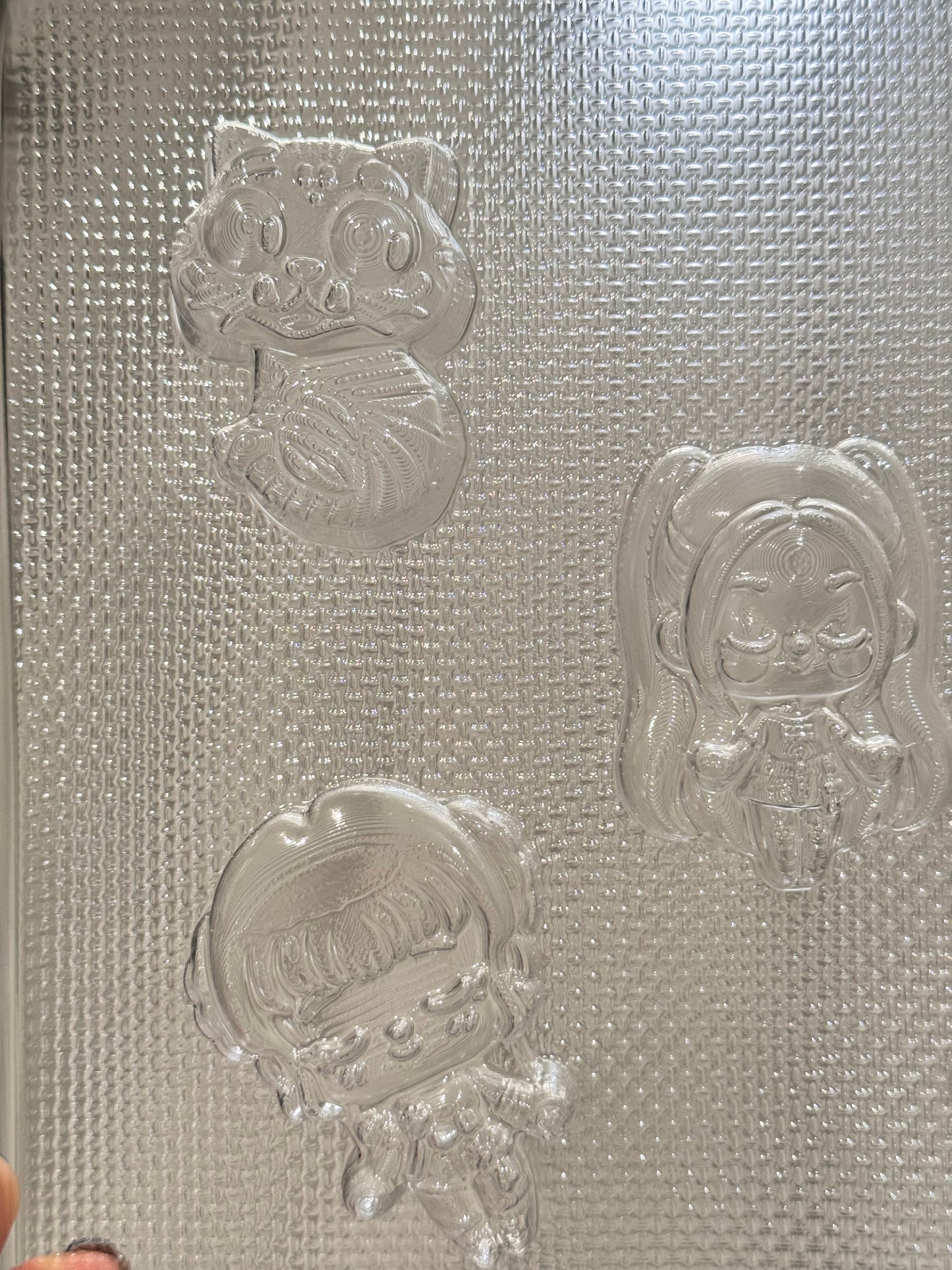 K-pop fantasy demon inspired hunters - chocolate mould