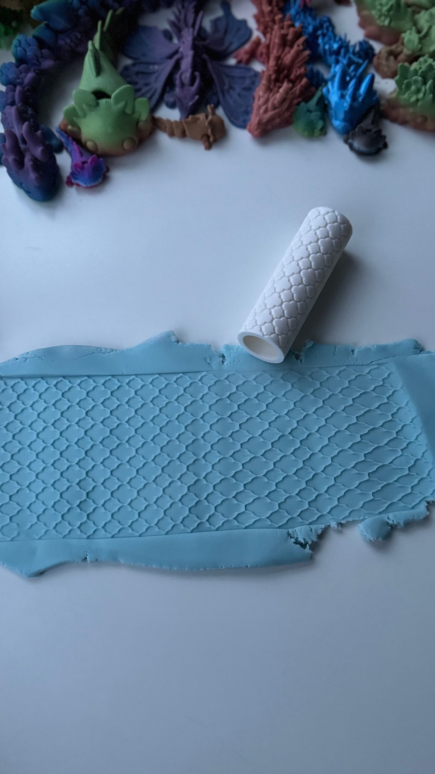 Muslim maroccan inspired Texture roller - rolling pin - pattern - 0681_6