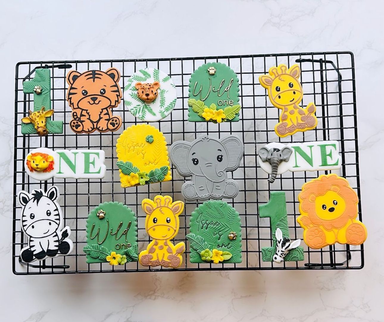 Tiger deboss and matching cutter - jungle - safari