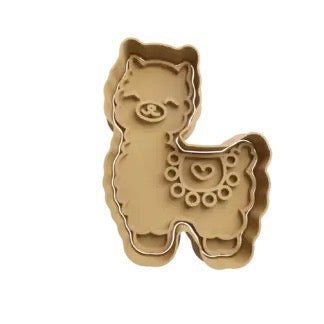 Alpaca cutter + stamp - style 2