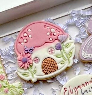 Mushroom Fairy house stamp and cutter M1049