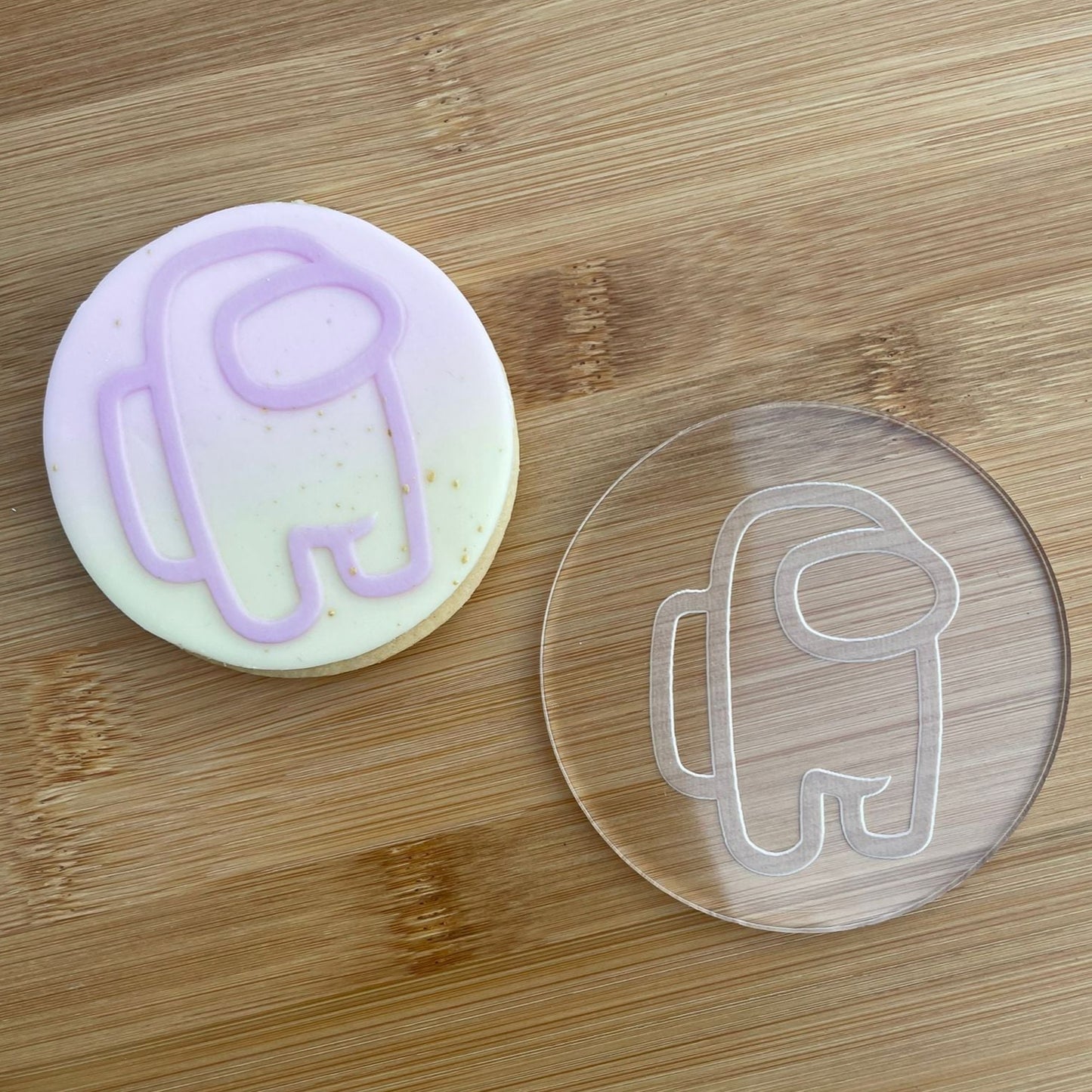 among us deboss MEG cookie cutters