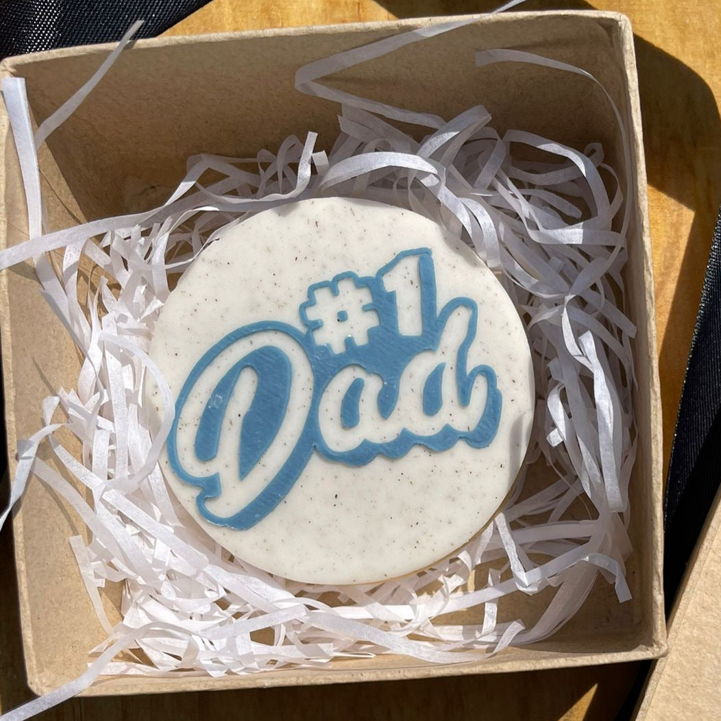 Dad - debossing acrylic stamp MEG cookie cutters