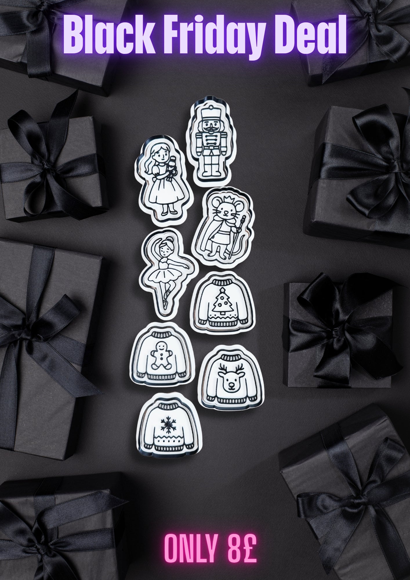 Black Friday deal - Box 1 - Christmas Nutcracker and Jersey set