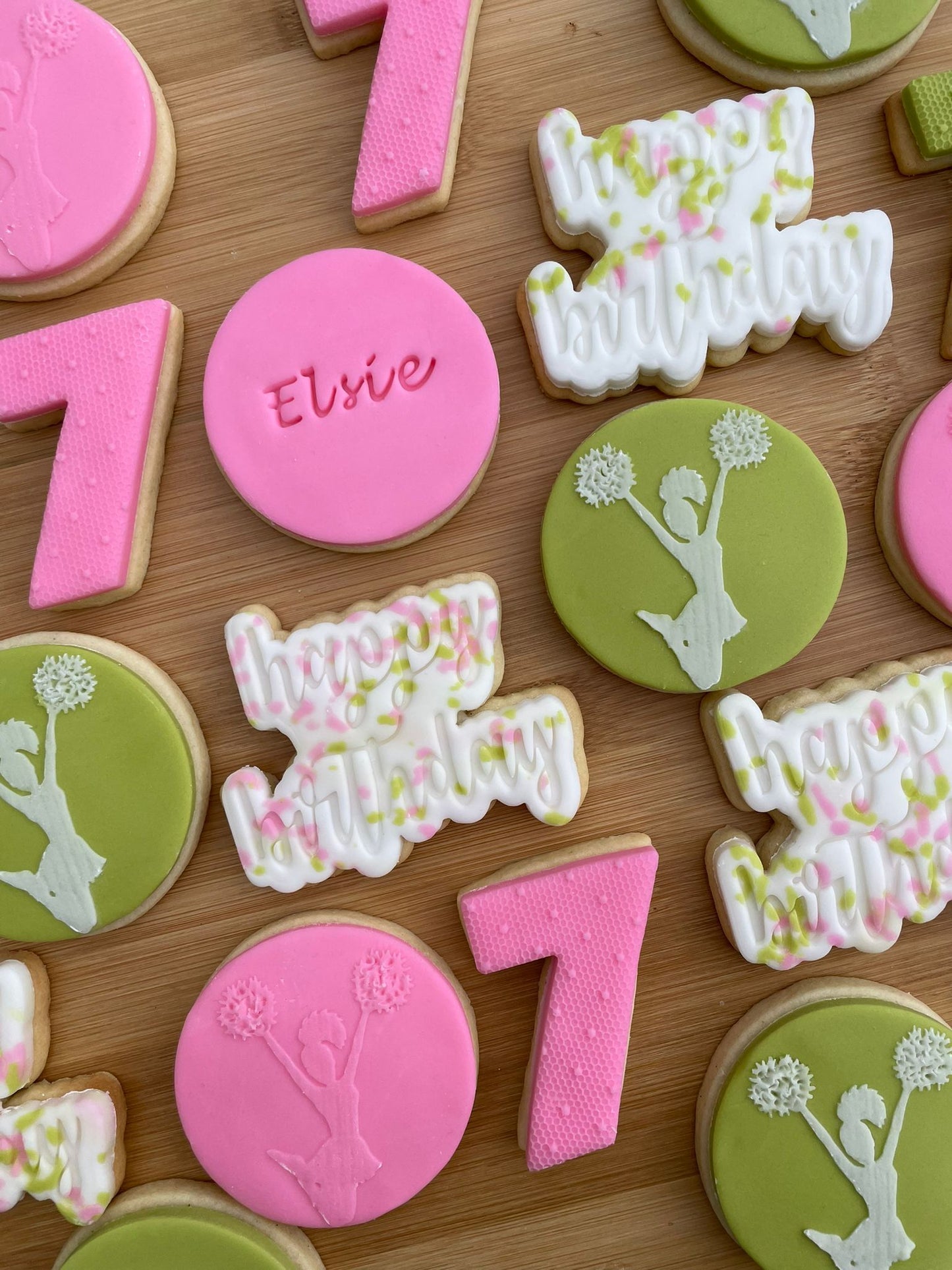 Gymnastic girl deboss MEG cookie cutters